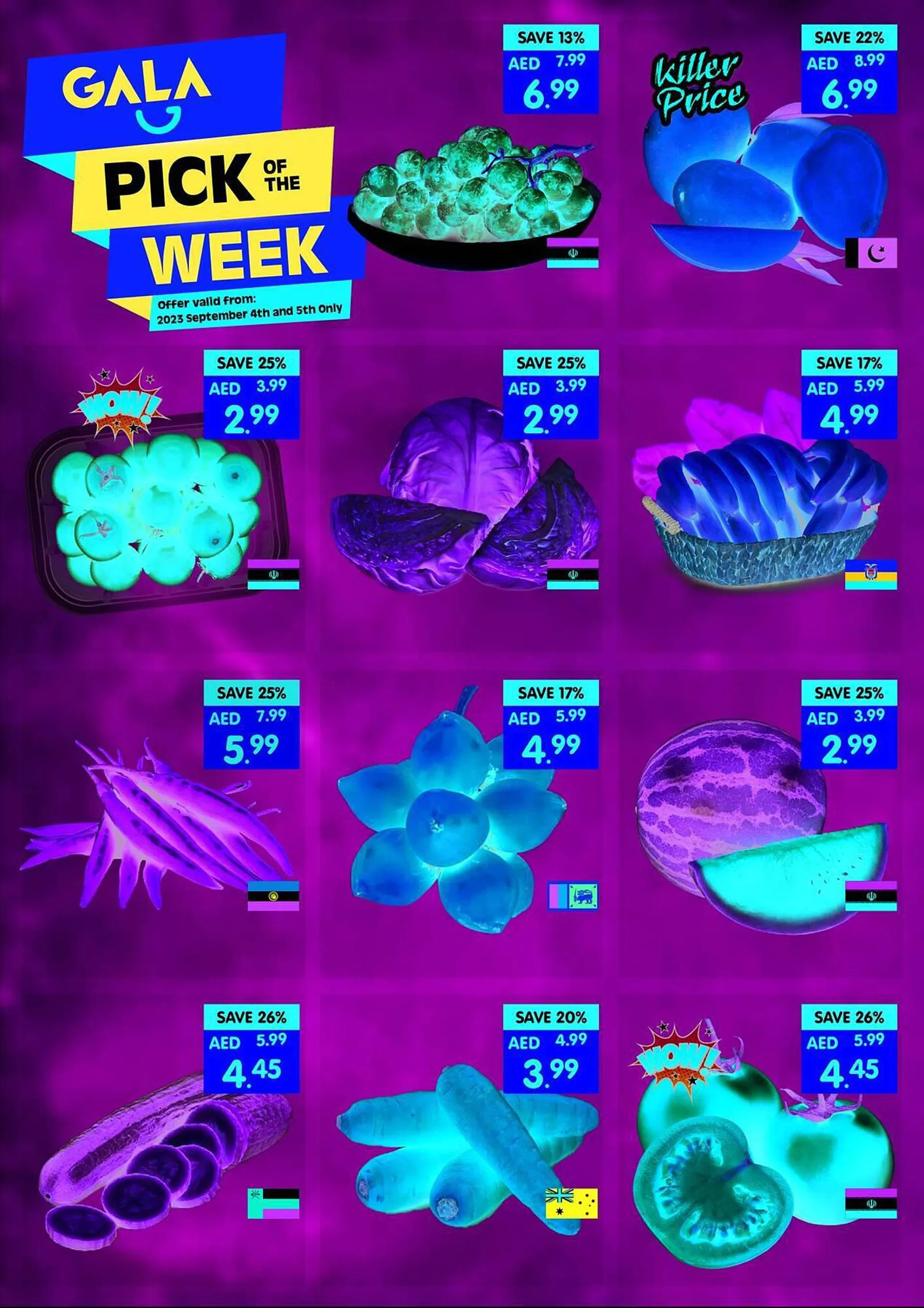 Gala Supermarket catalogue from 4 September to 5 September 2023 - Offers page 1