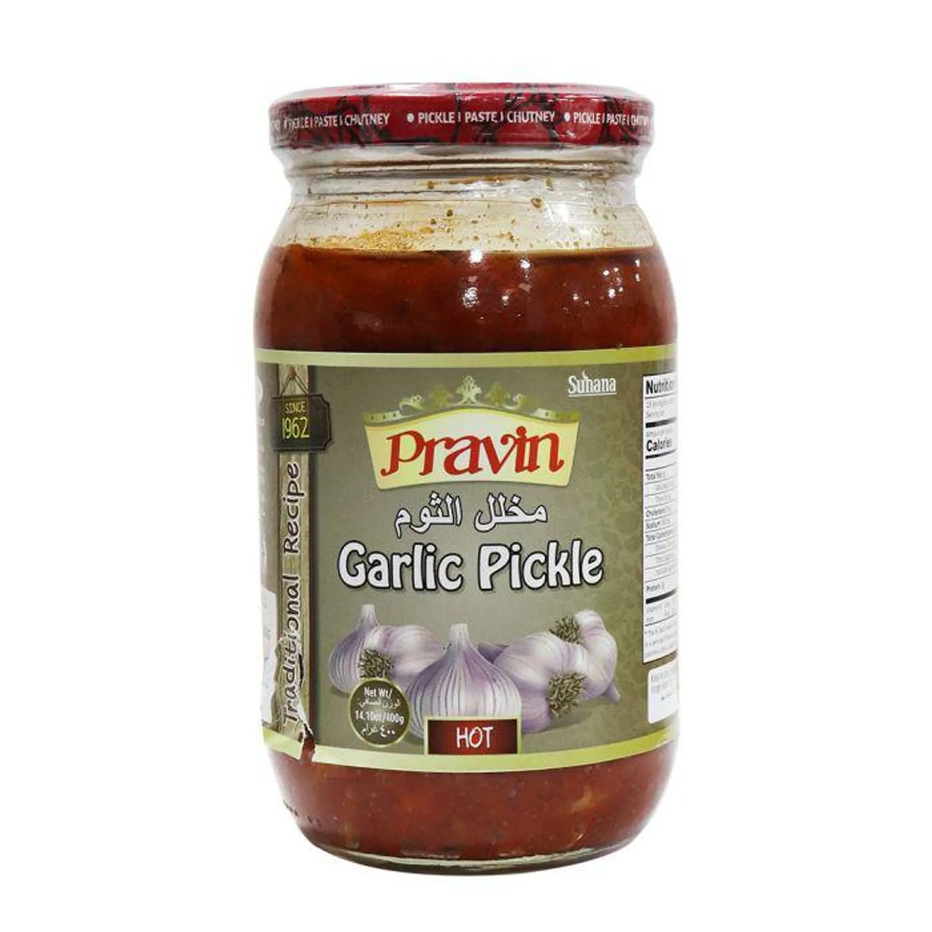 PRAVIN GARLIC PICKLE 400GM