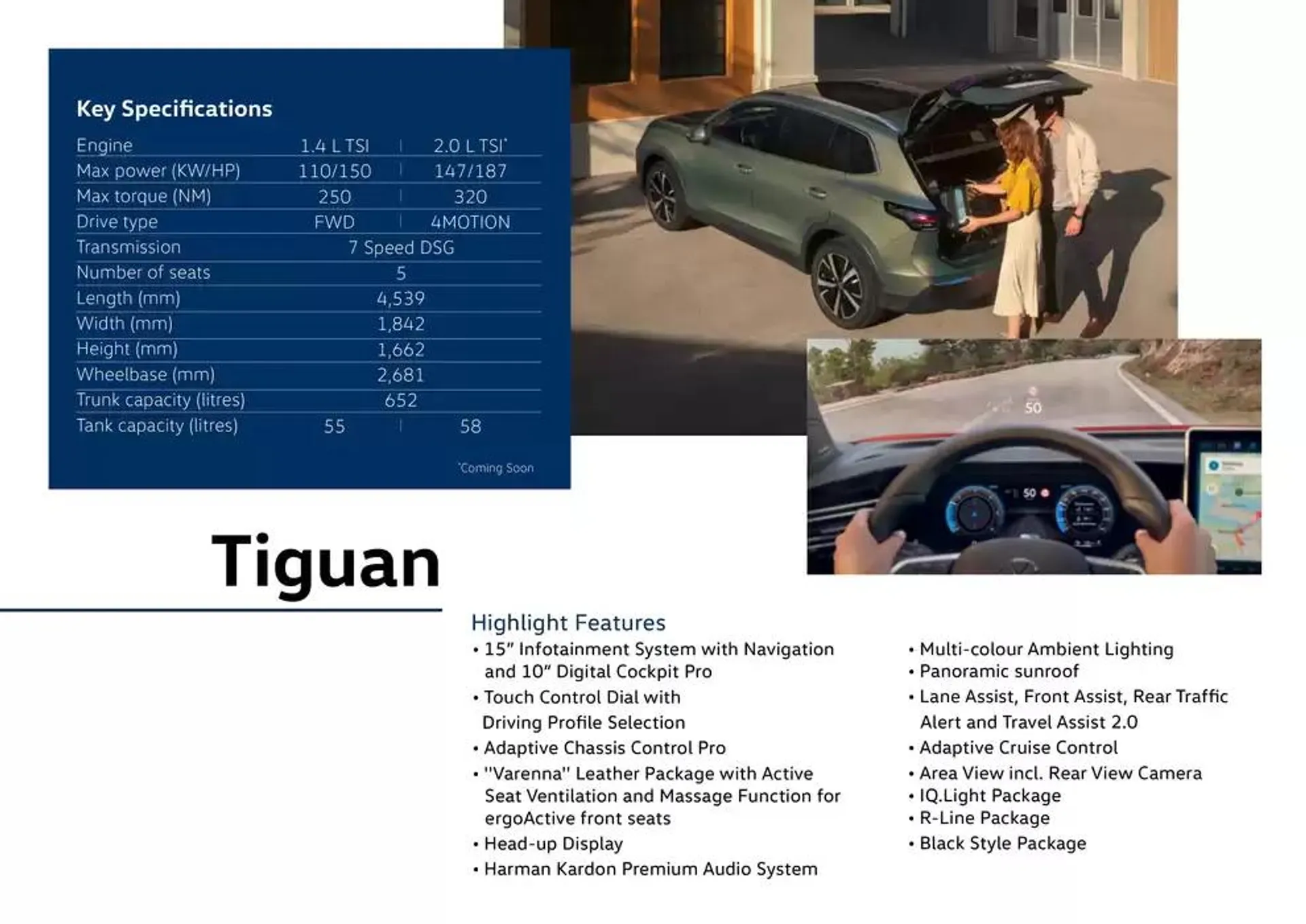 The all-new Tiguan from 4 November to 31 December 2024 - Offers page 2