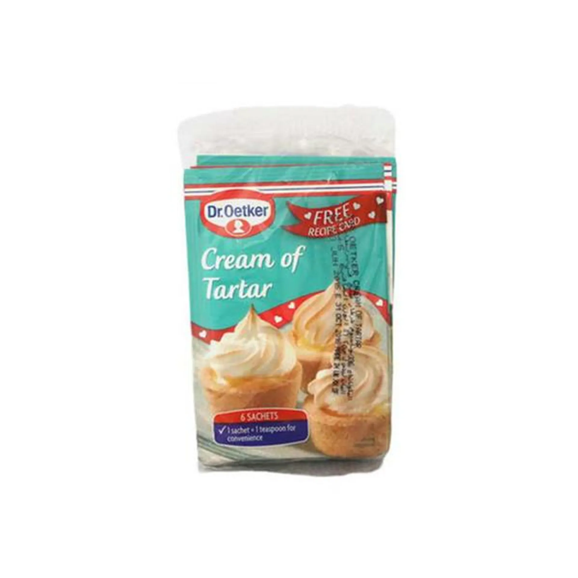 Dr.Oetker Cream Of Tartar Sachets 6X5g