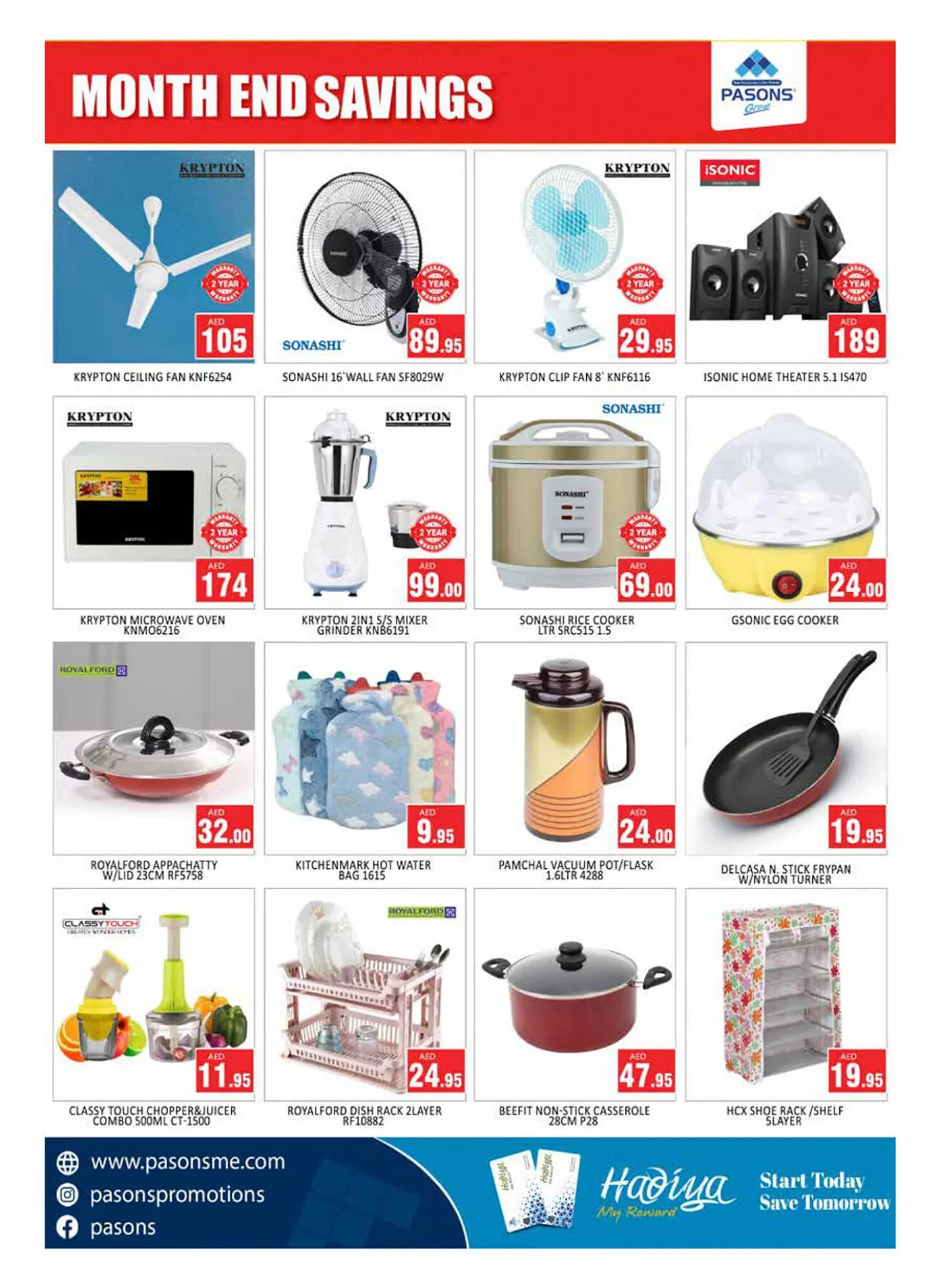 Pasons catalogue from 26 July to 28 July 2024 - Offers page 7