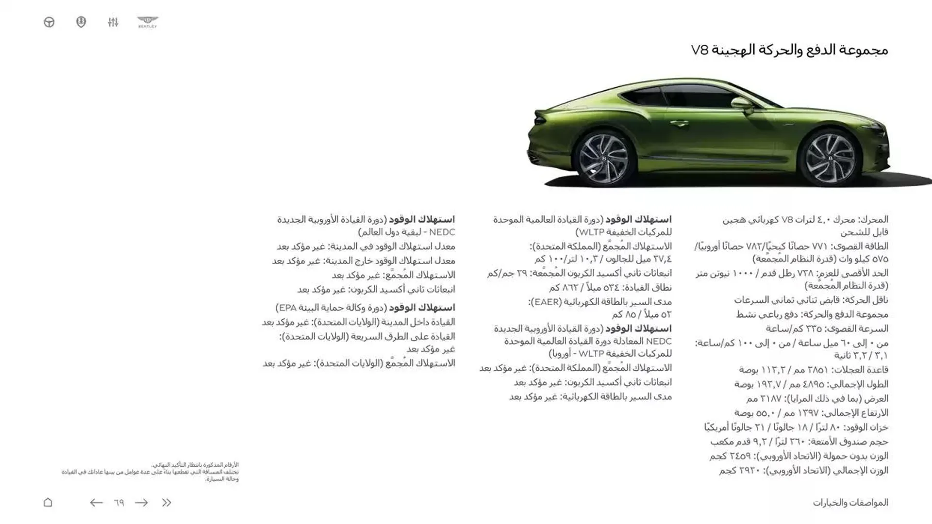 Continental GT C from 5 November to 30 April 2025 - Offers page 69