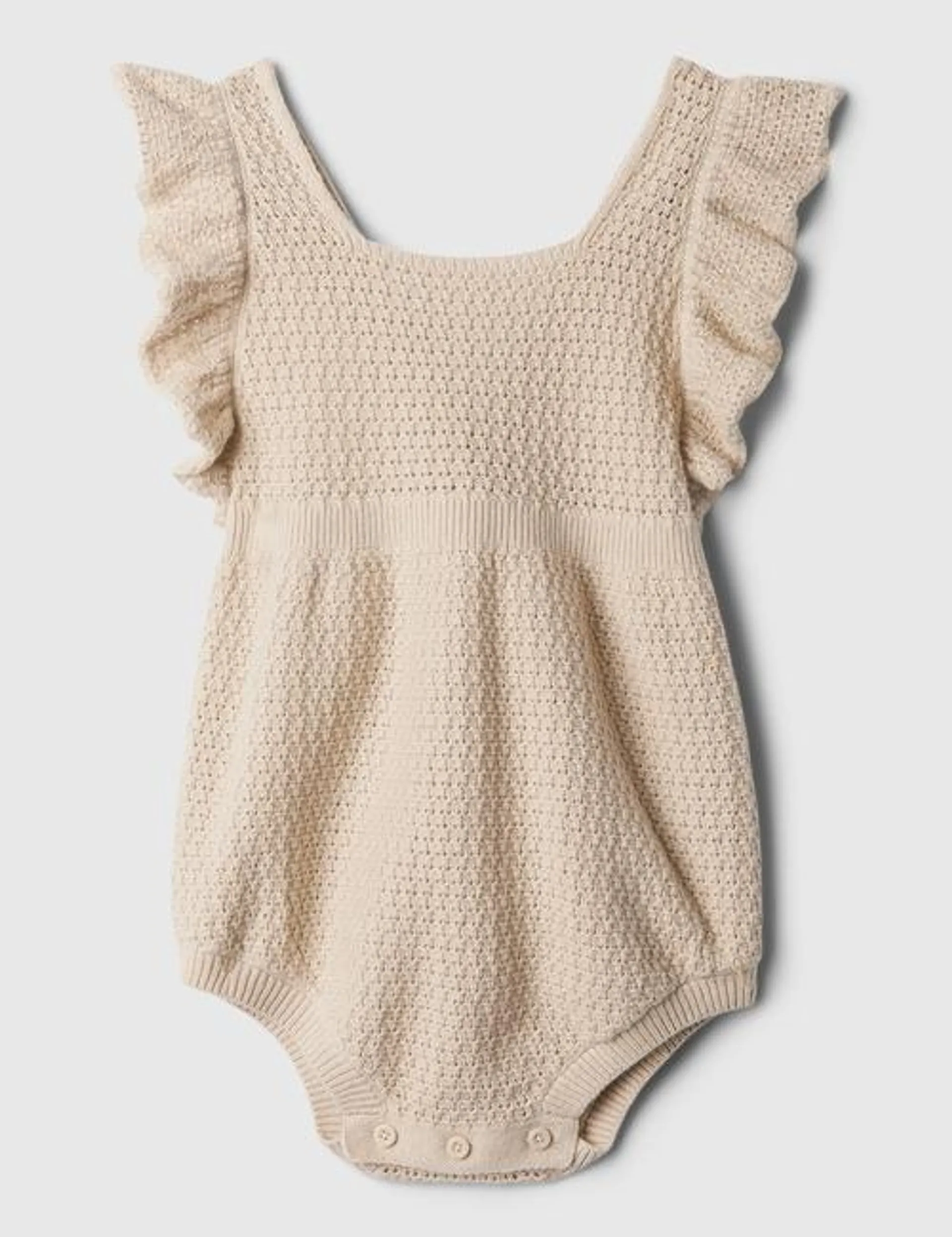 Baby Crochet Shorty One-Piece