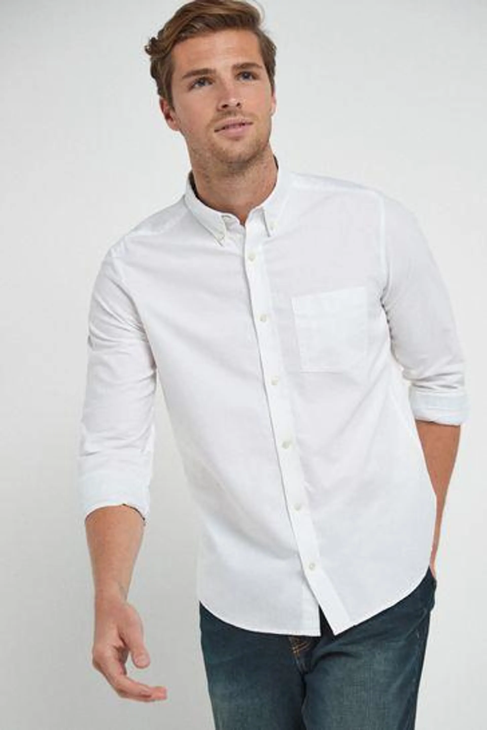 Long Sleeve Oxford Shirt