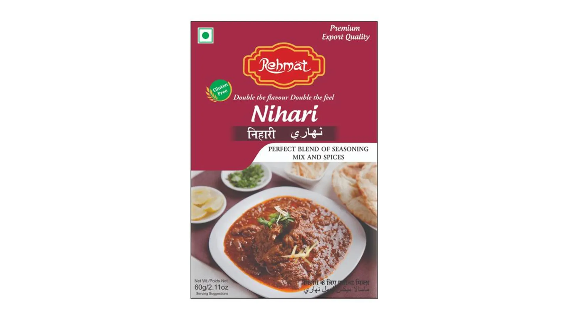 REHMAT MASALA NIHARI 60GM