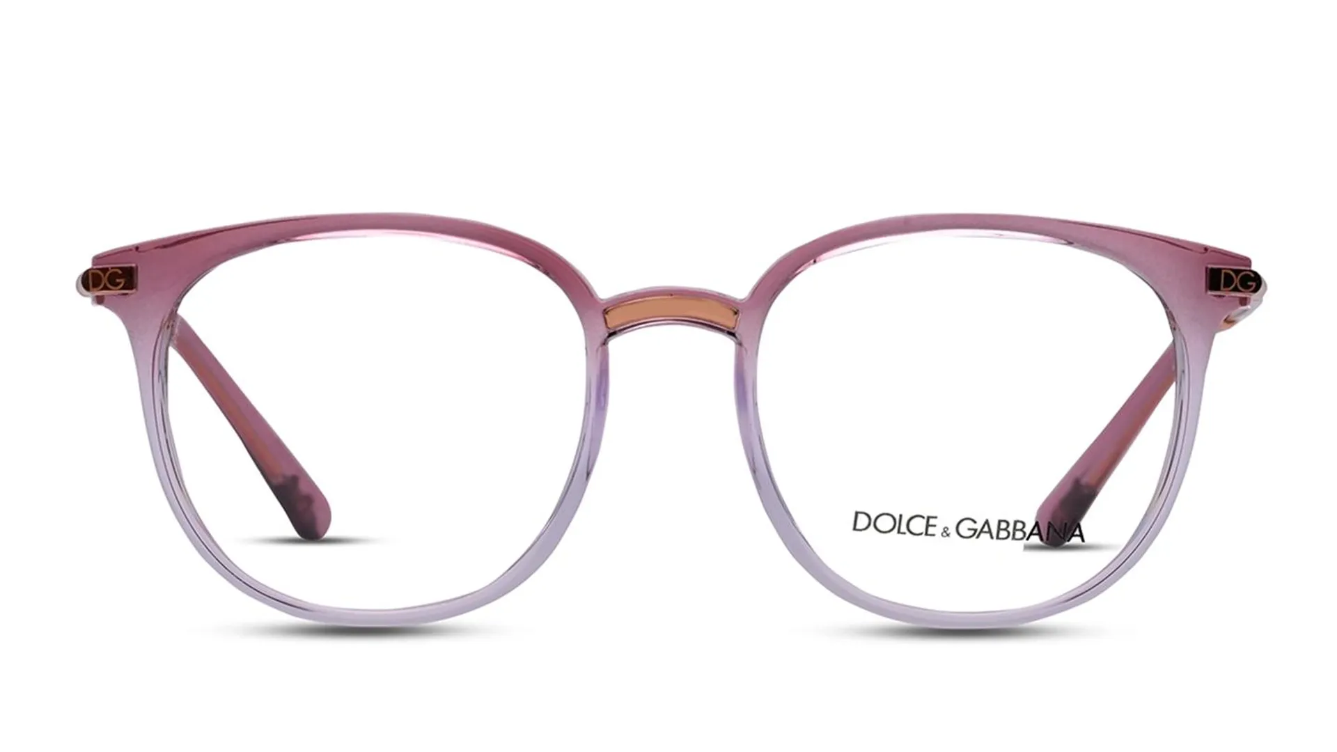 Women Round Pink Eyeglass