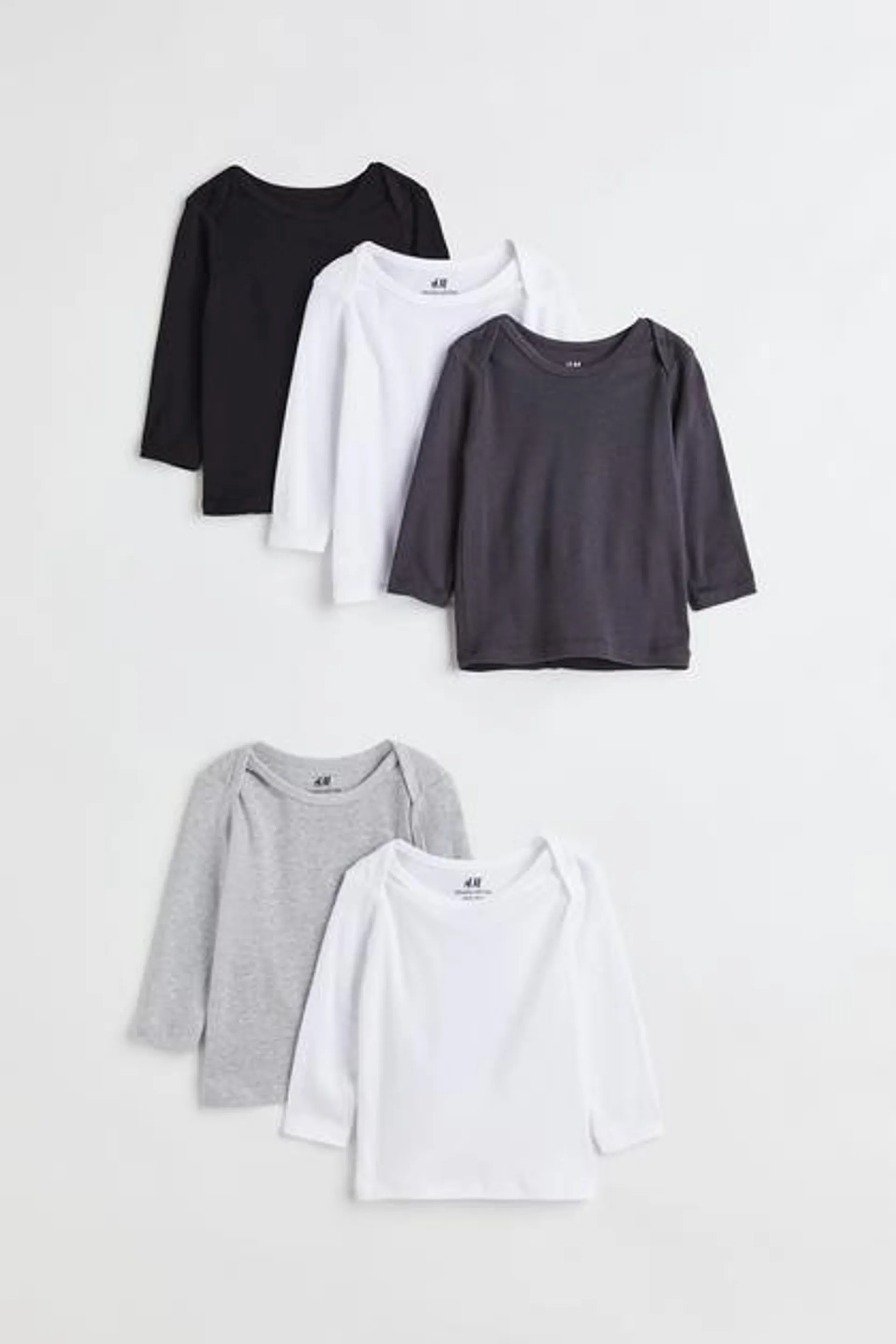 5-pack cotton tops