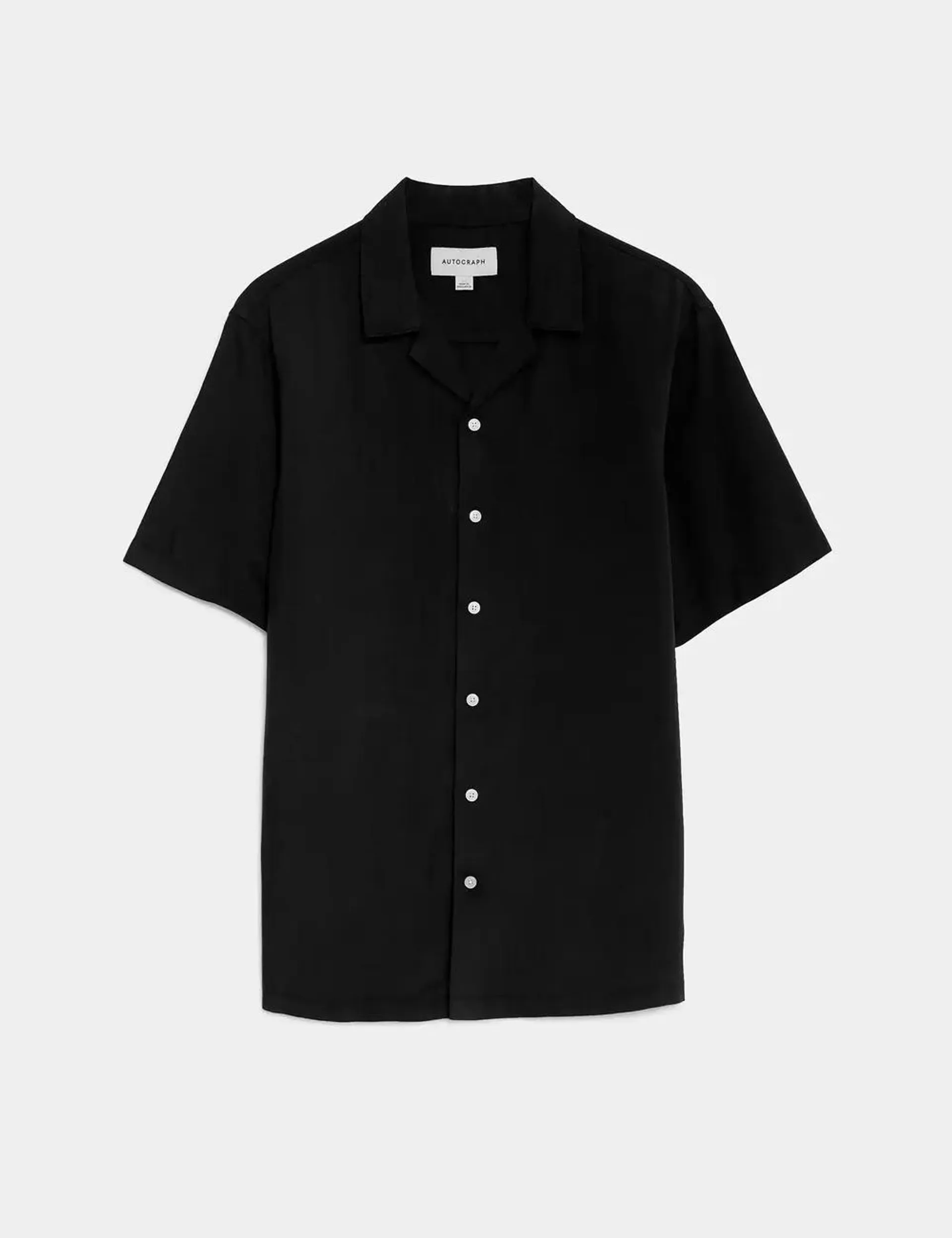 Soft Touch Pure Tencel™ Cuban Collar Shirt