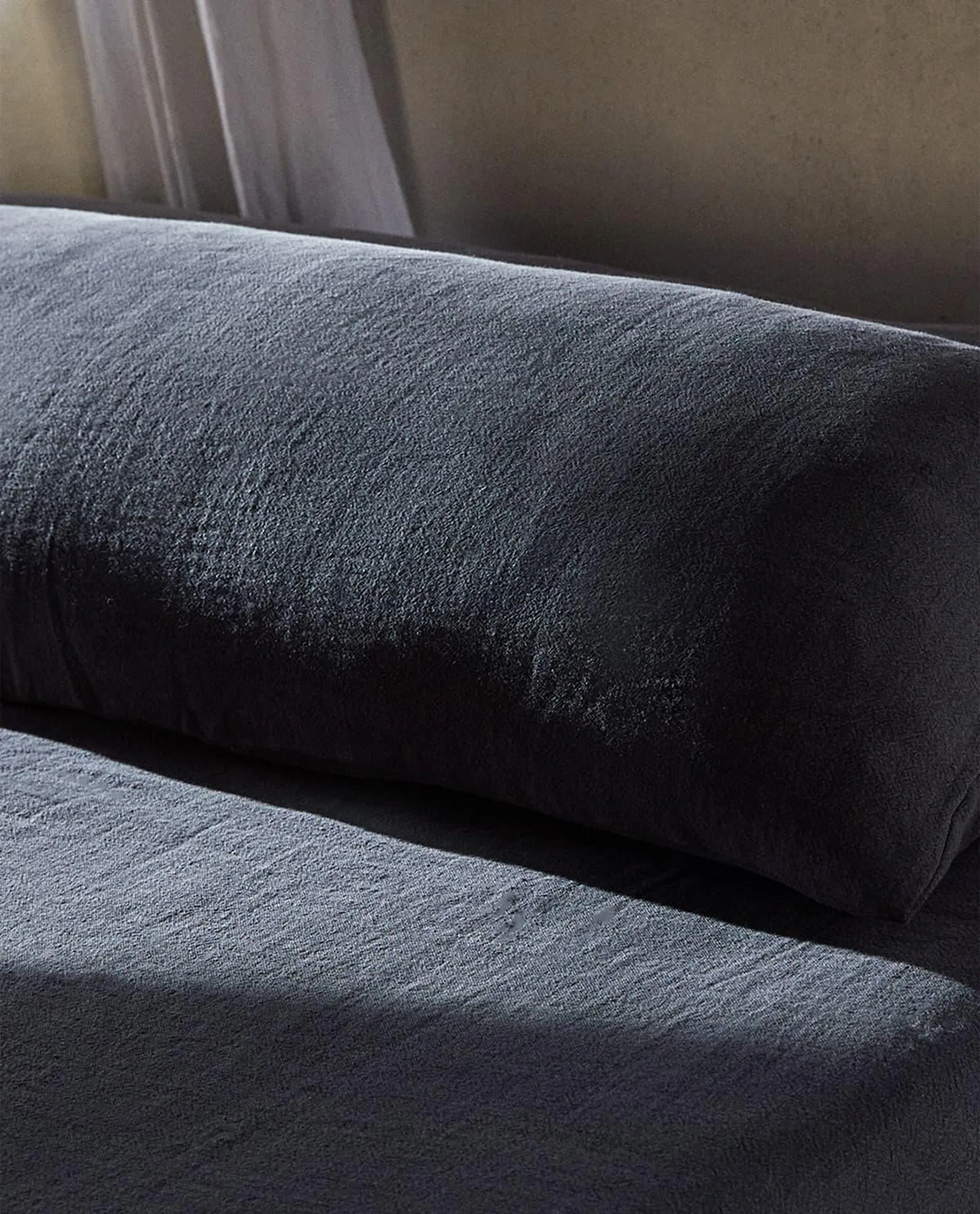 WASHED LINEN CUSHION COVER