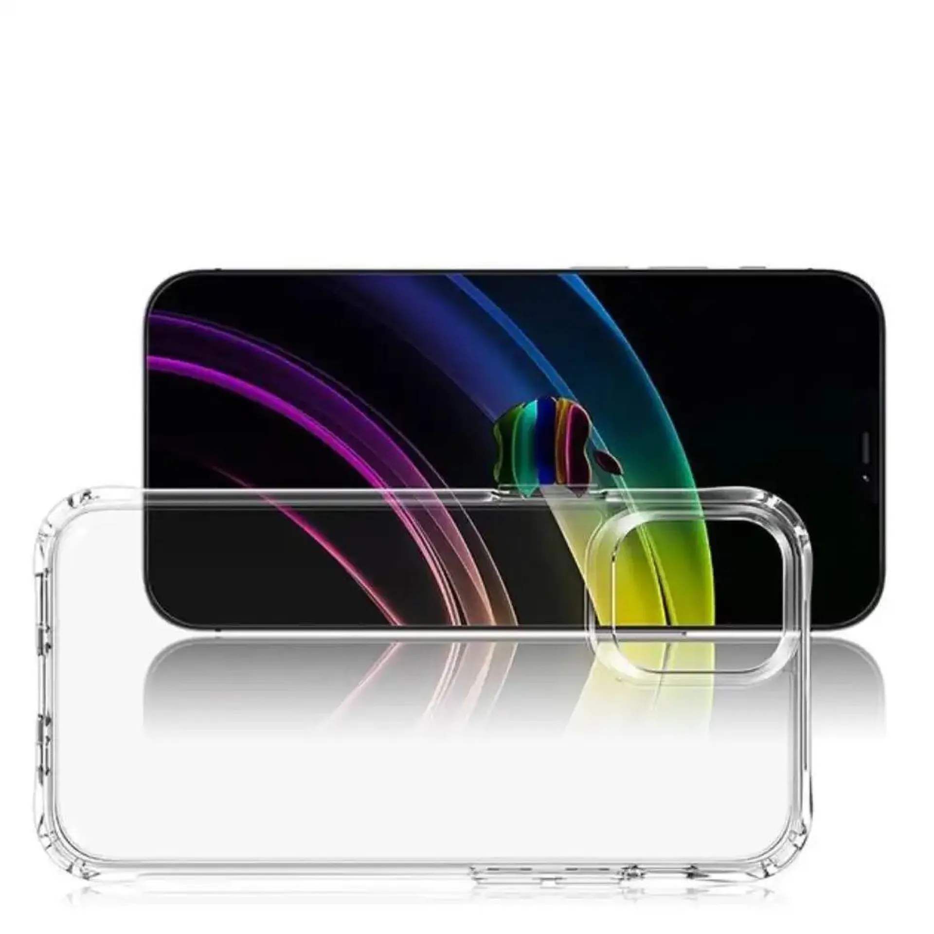 PROTECT IPHONE 12 PRO MAX LUCID CASE CLEAR + CRYSTAL TEMPERED GLASS CLEAR - LIP12PM