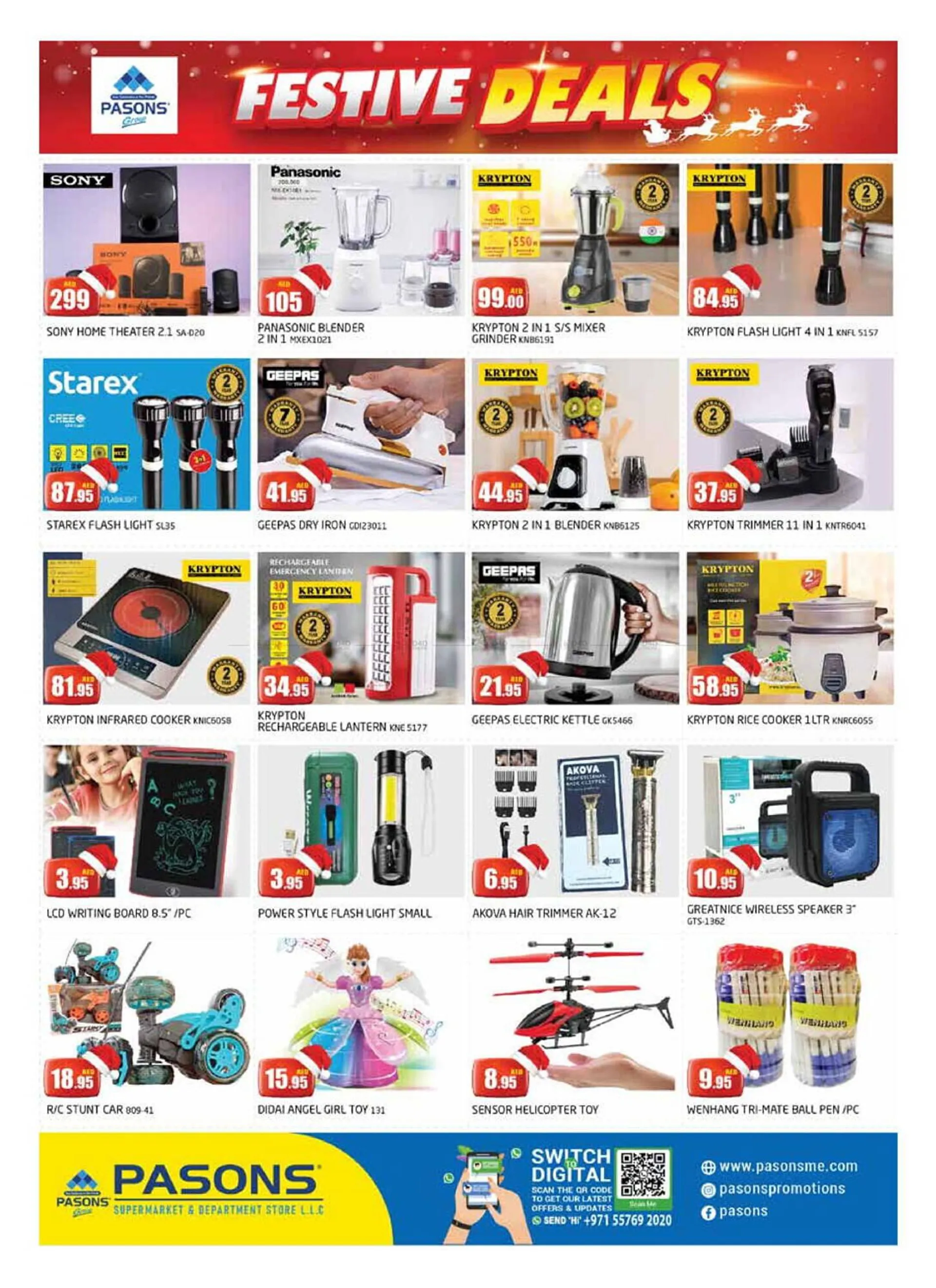 Pasons catalogue from 20 December to 22 December 2024 - Offers page 9