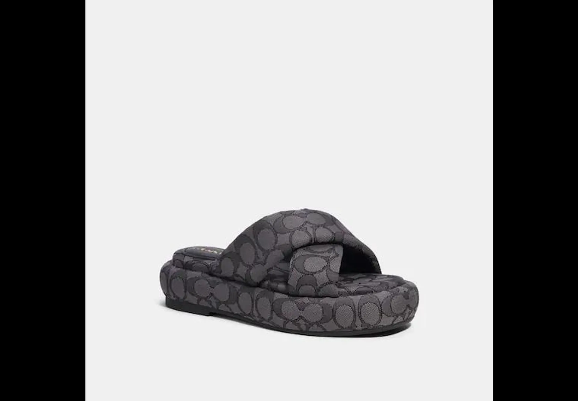 Penelope Sandal In Signature Jacquard