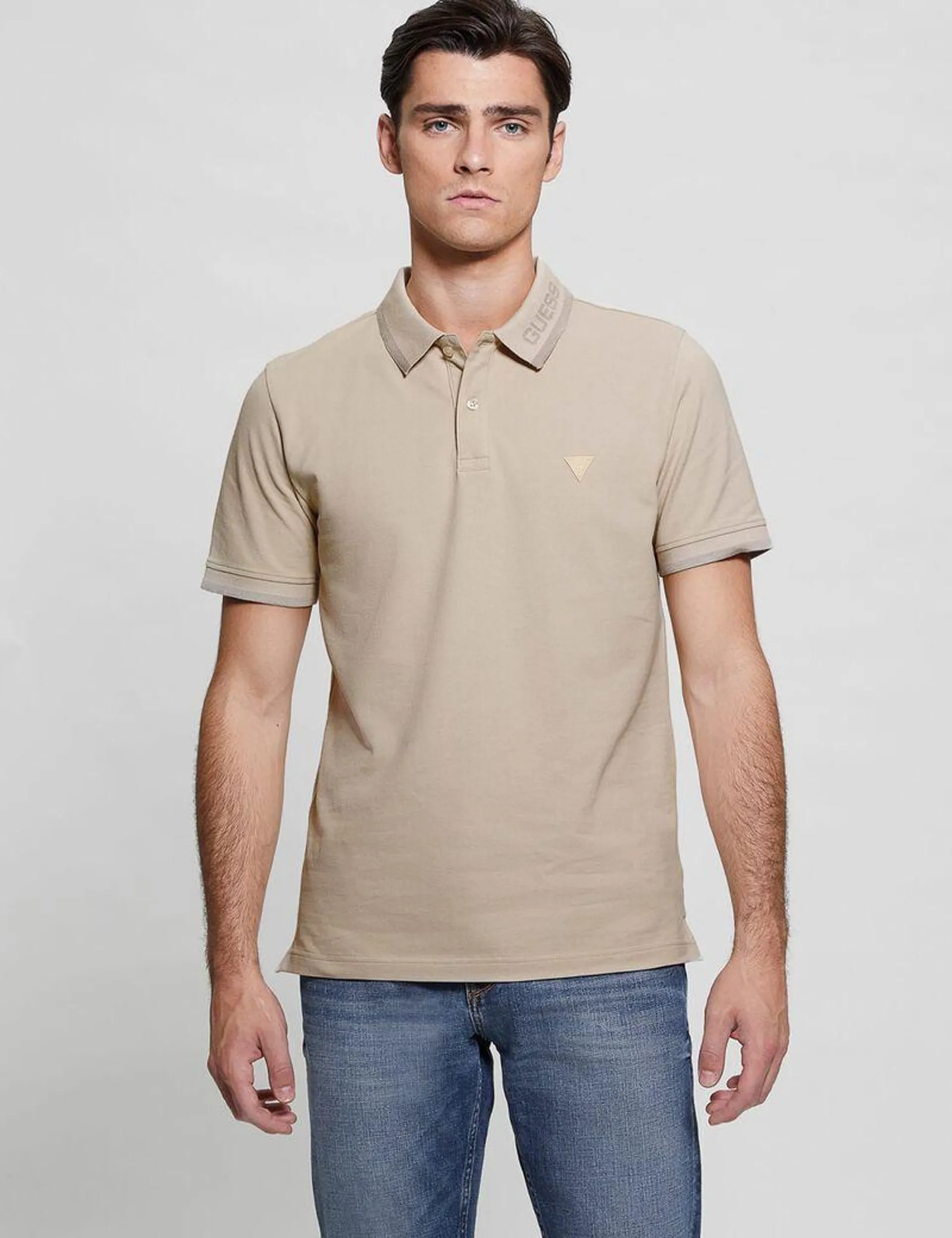 Eco Lyle Logo Polo