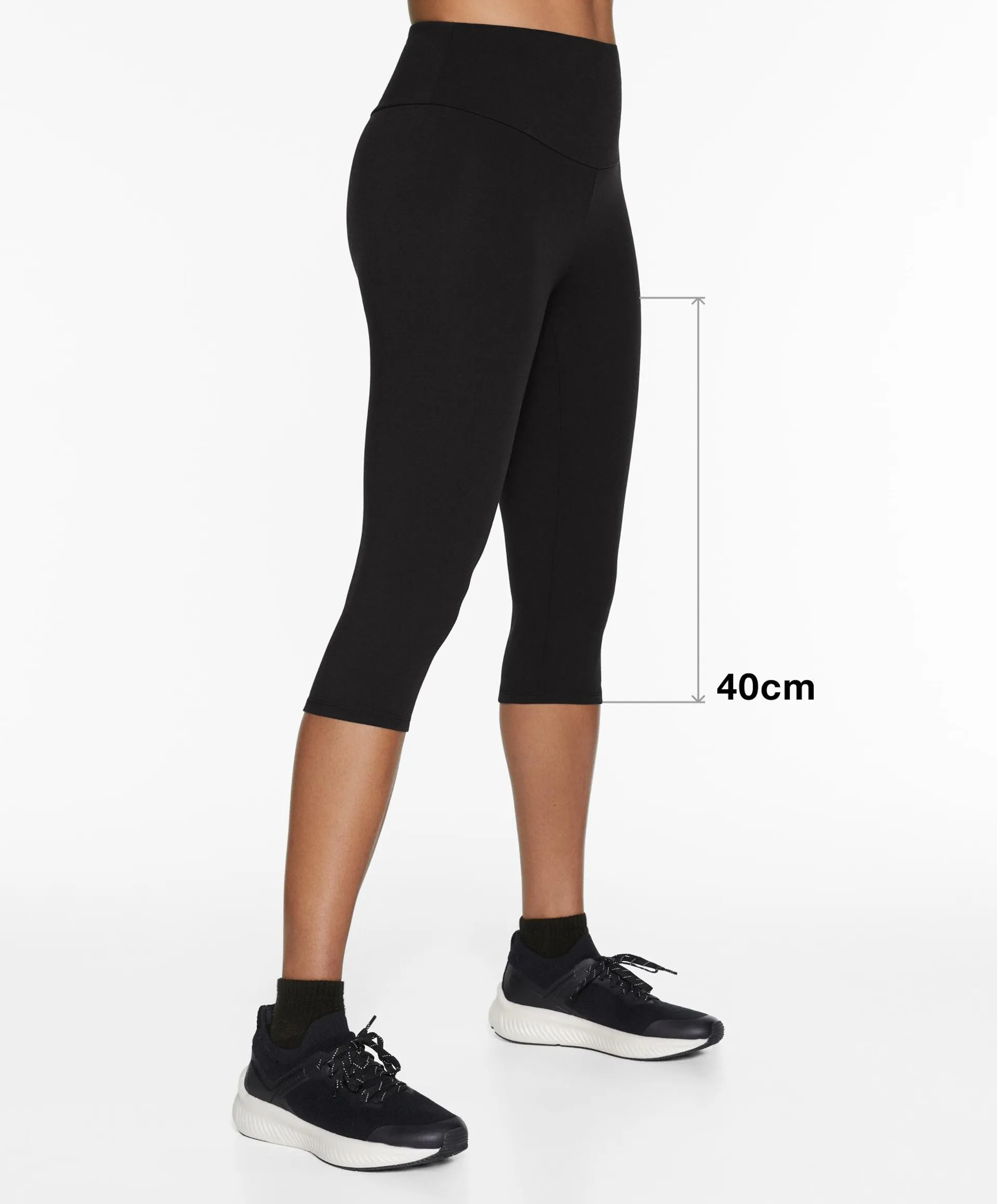 Comfortlux high-rise 40cm capri leggings