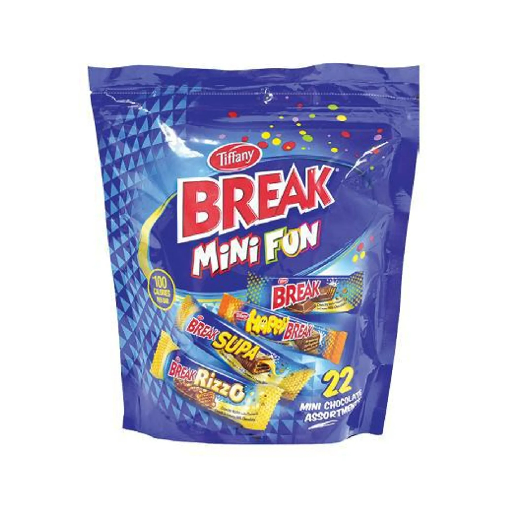 Tiffany Break Mini Fun Chocolate Assorted 22pc 384gm