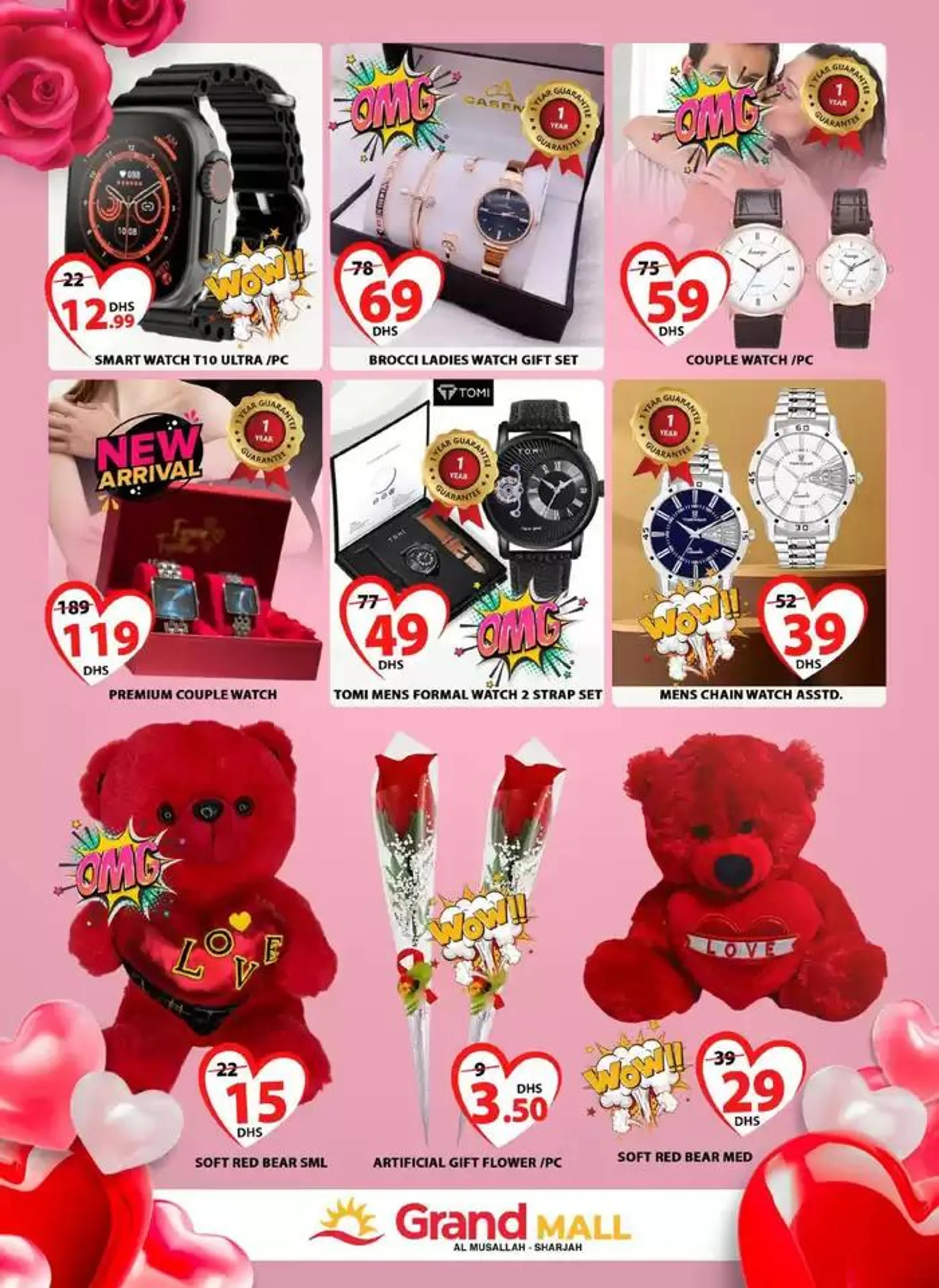 Valentin's Day Deals - Grand Mall Sharjah from 10 February to 16 February 2025 - Offers page 6