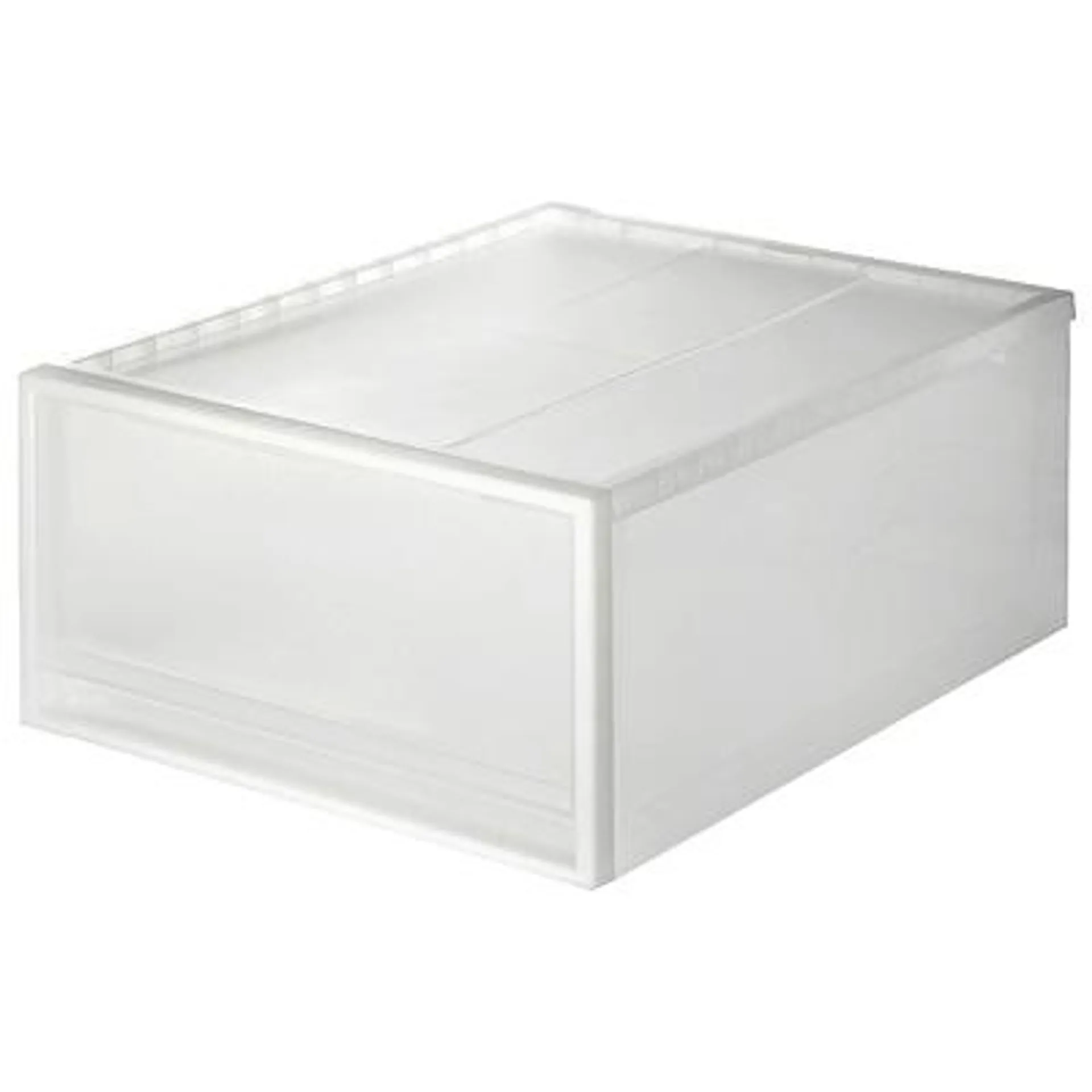 PP Storage Box, Wide, W 44 x D 55 x H 24 cm, M