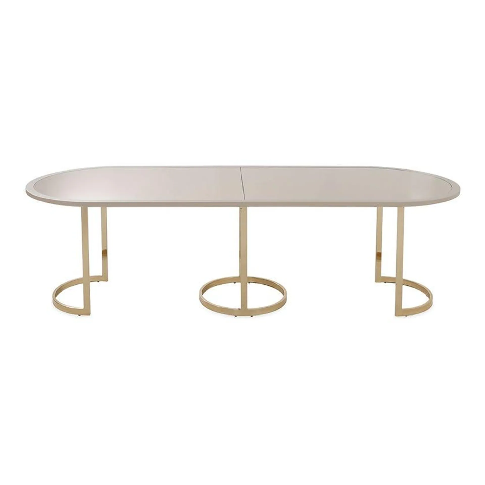 Cyprus 8-Seater Dining Table, Cream - 280x104 cm