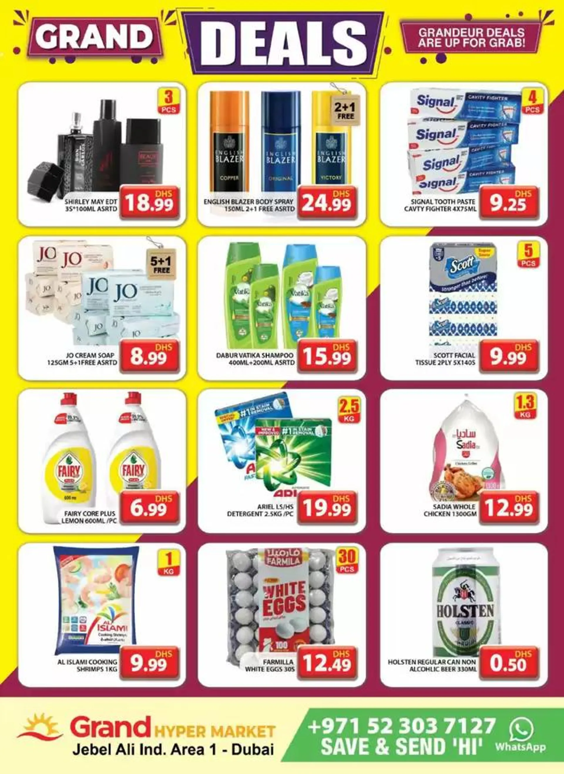 Midweek Deals - Grand Hypermarket Jebel Ali from 3 February to 6 February 2025 - Offers page 3