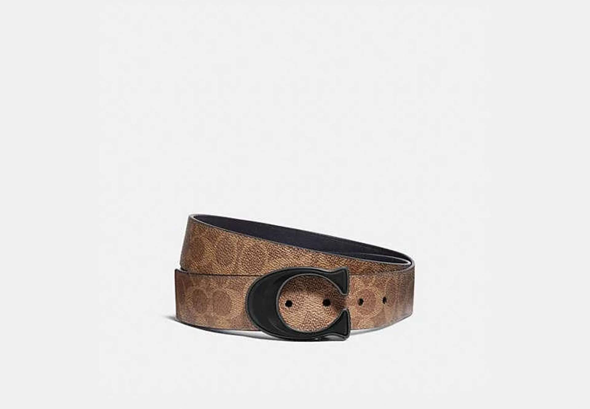 Signature Buckle Cut To Size Reversible Belt, 38 Mm