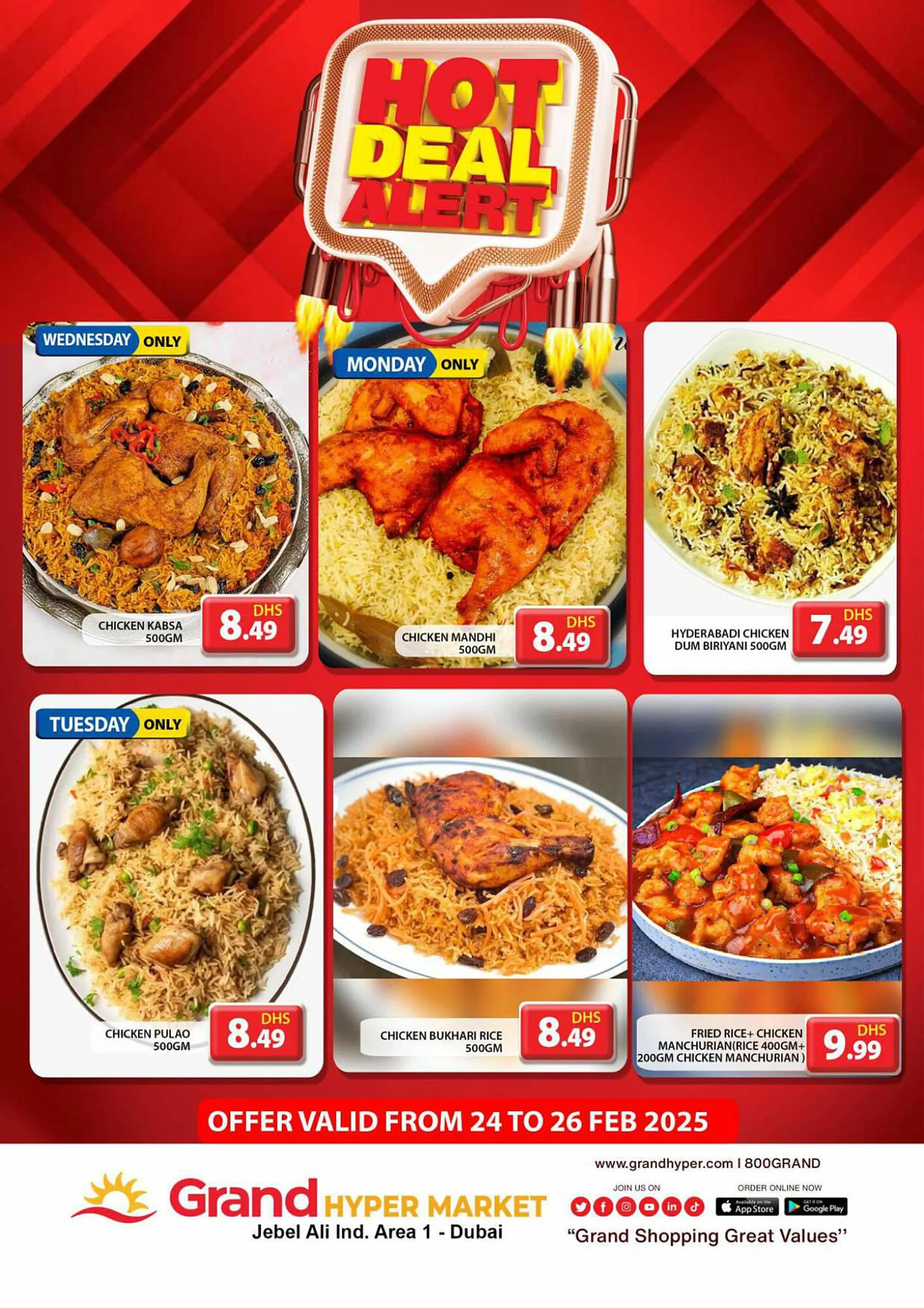 Grand Hyper Market catalogue from 24 February to 26 February 2025 - Offers page 1