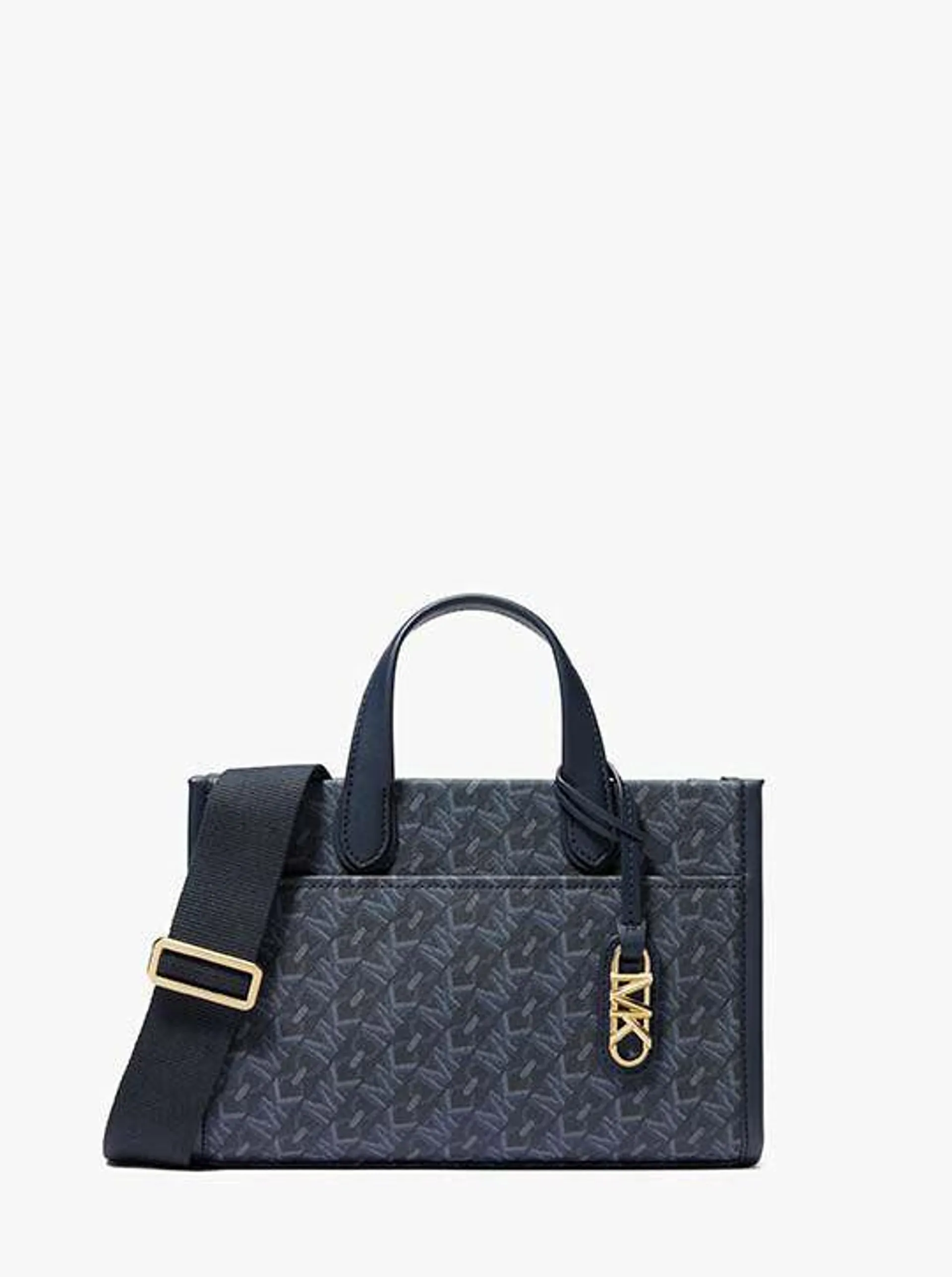 Gigi Small Empire Signature Logo Messenger Bag