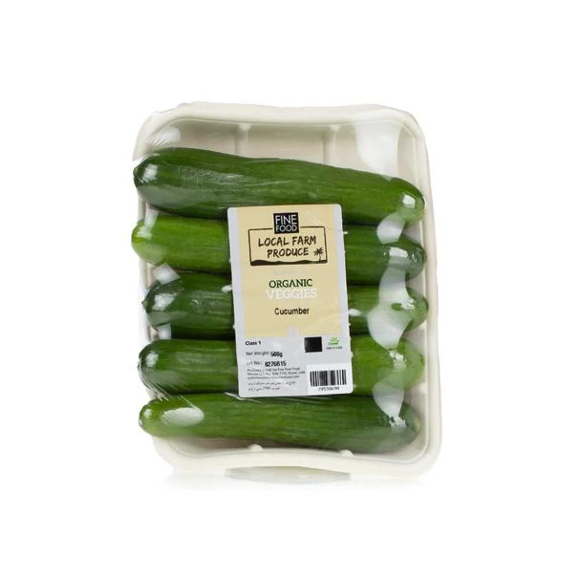 Fine Food organic cucumber 500g