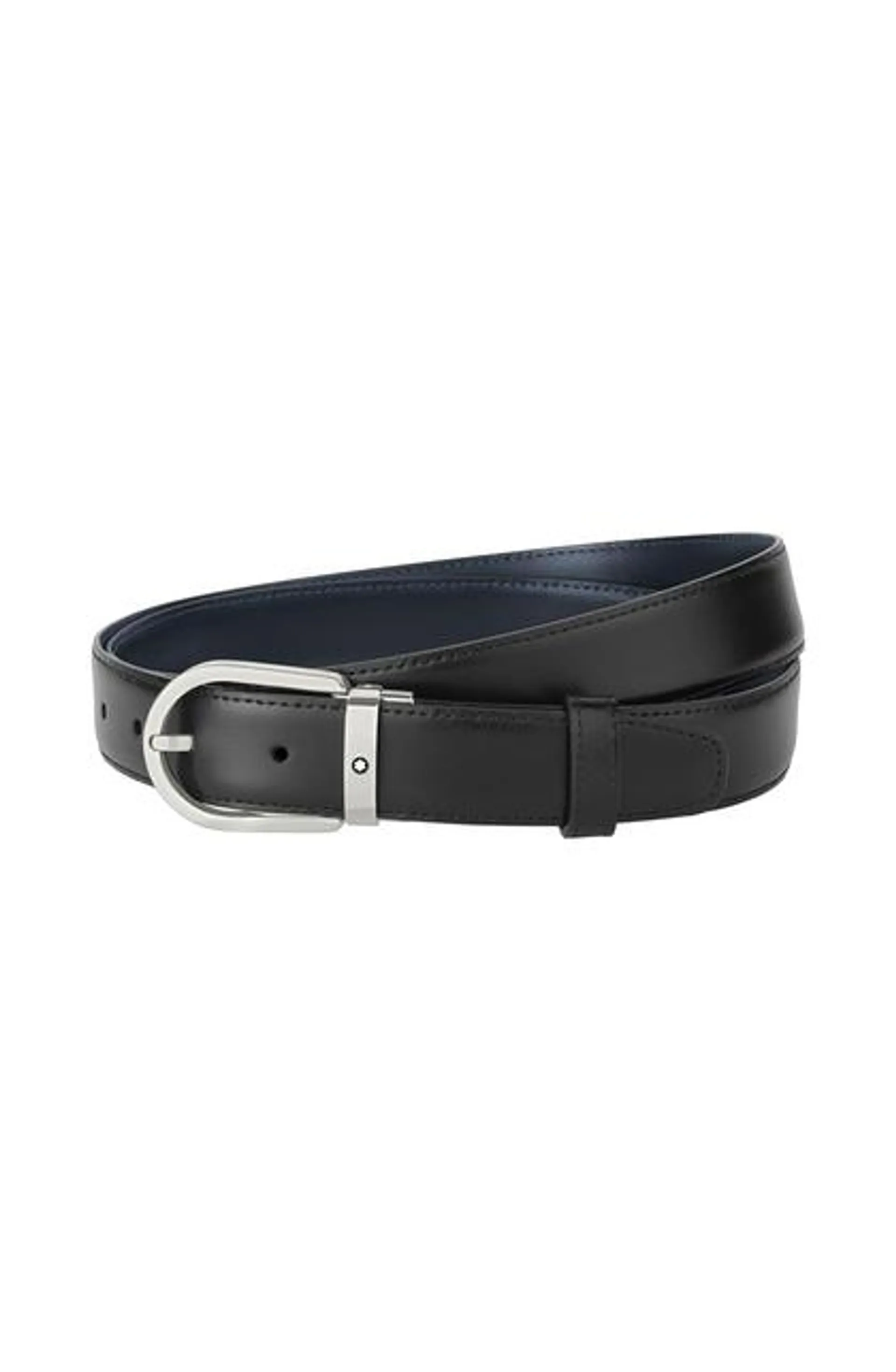 Horseshoe Matt Titanium Pin Buckle Belt