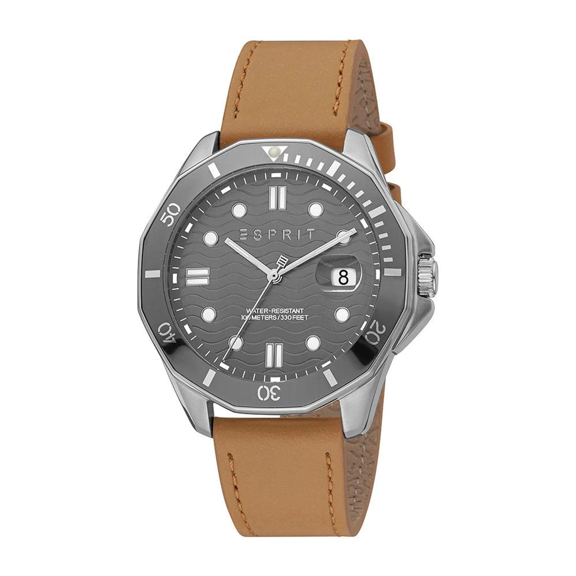 Esprit Men's Kale Fashion Quartz Brown Watch - ES.1G367L0035