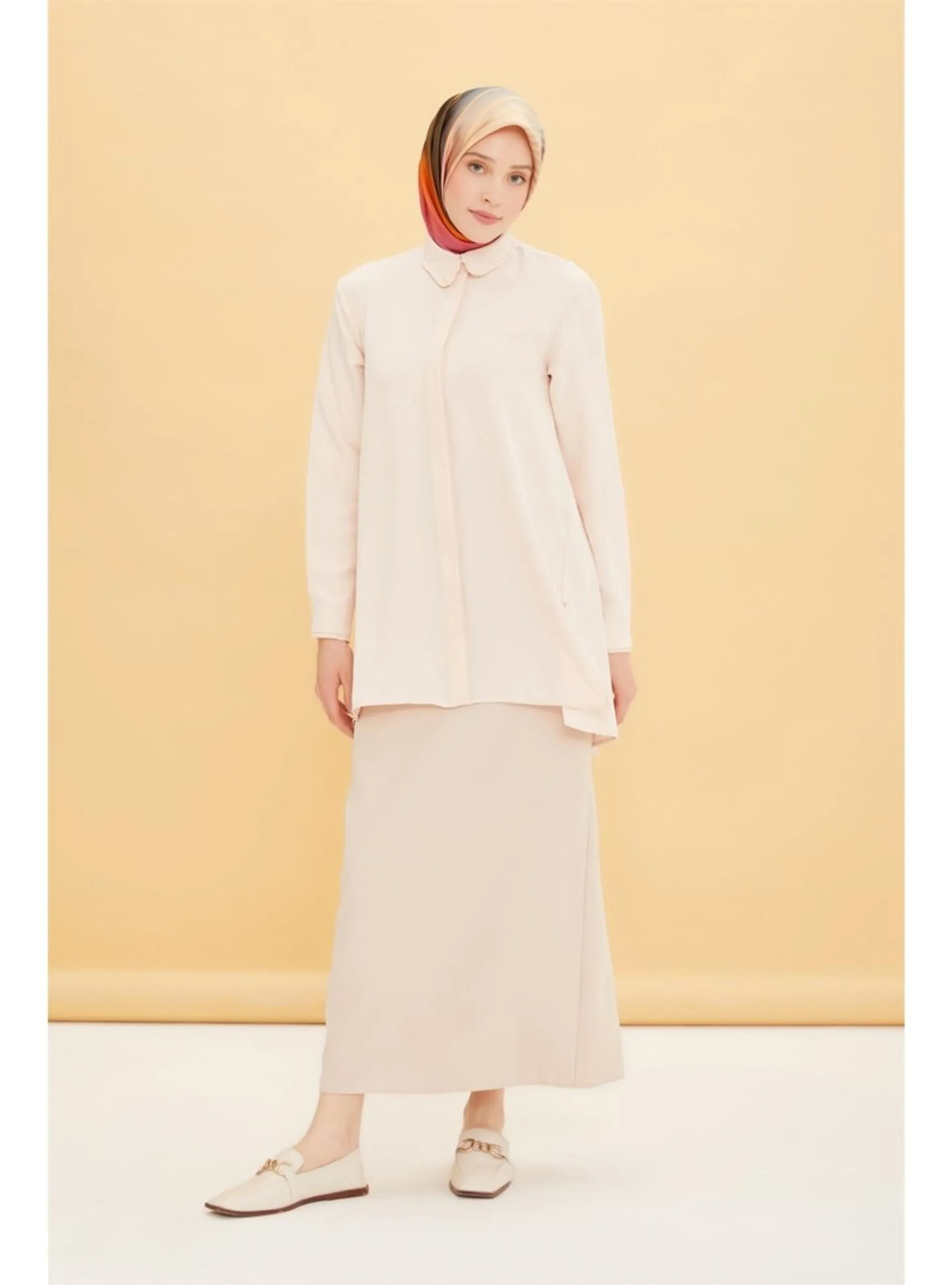 Beige - Skirt