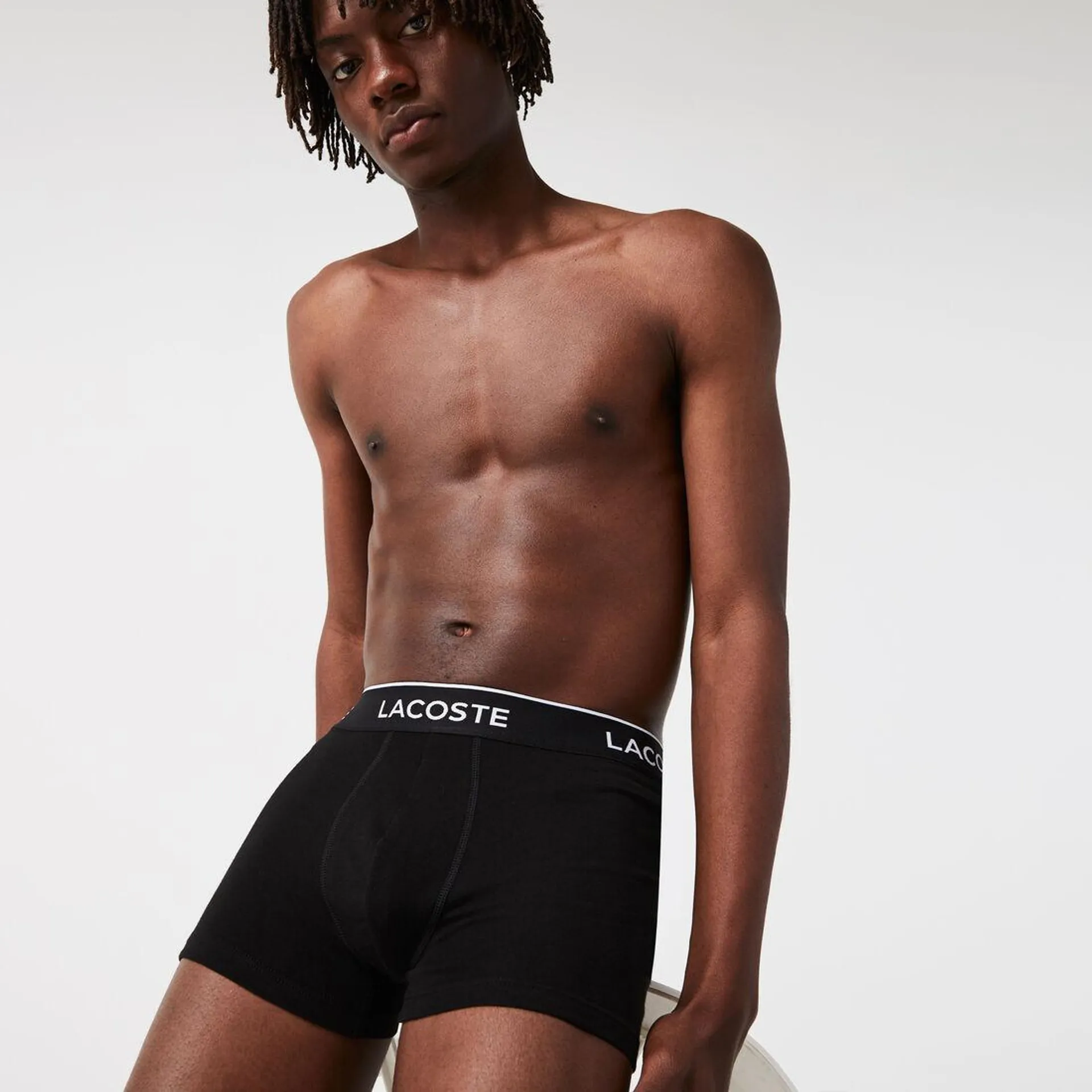 Pack Of 3 Casual Black Trunks