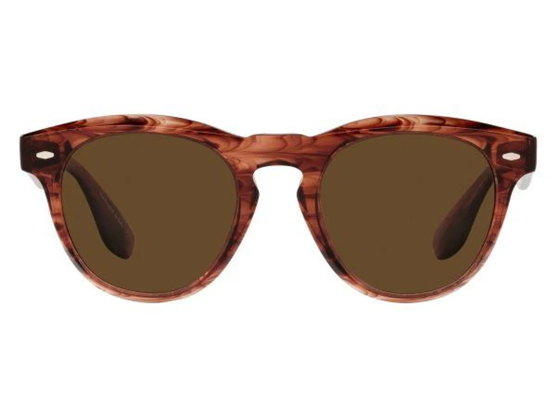 Nino Dark Amber Smoke Sunglasses