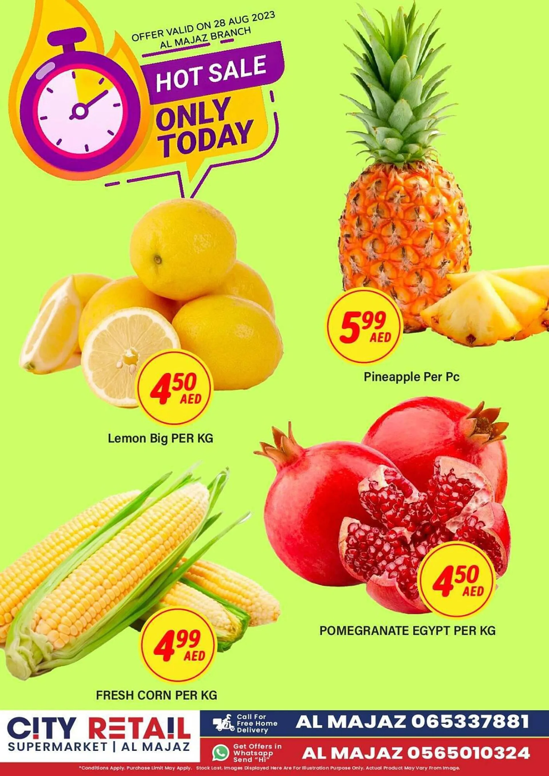 City Retail Supermarket catalogue from 28 August to 3 September 2023 - Offers page 1