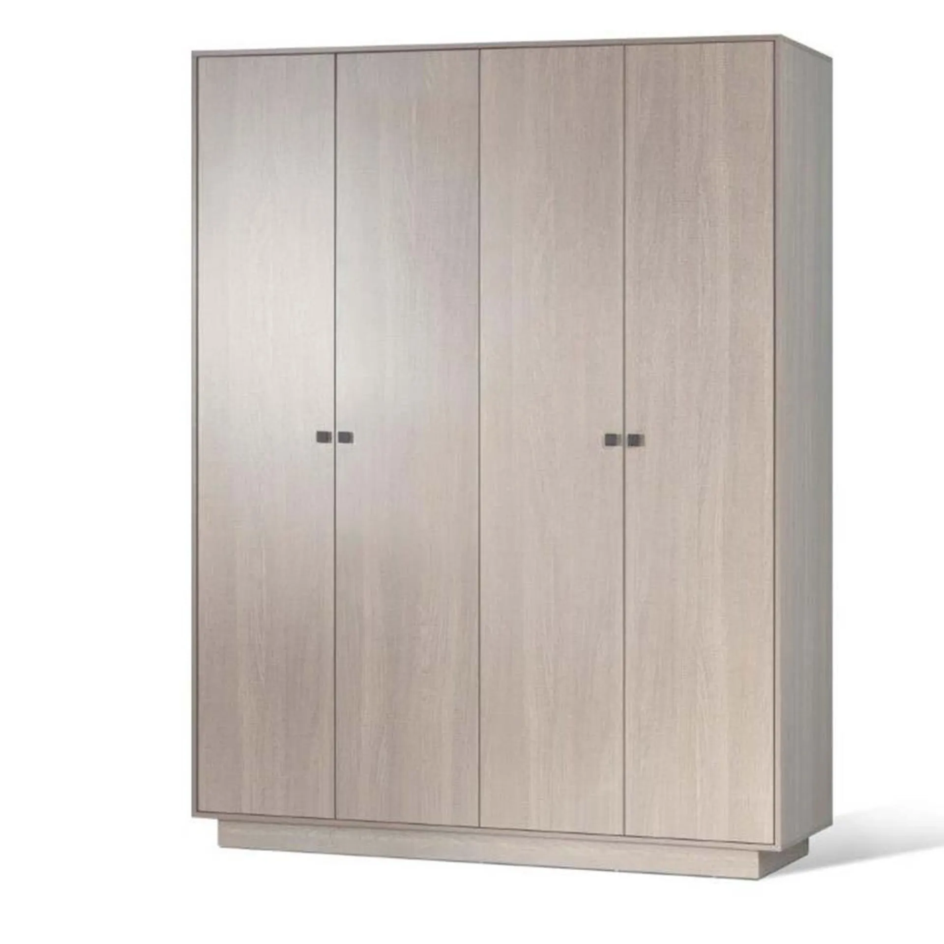 Paloma 4 Door Wardrobe- Natural