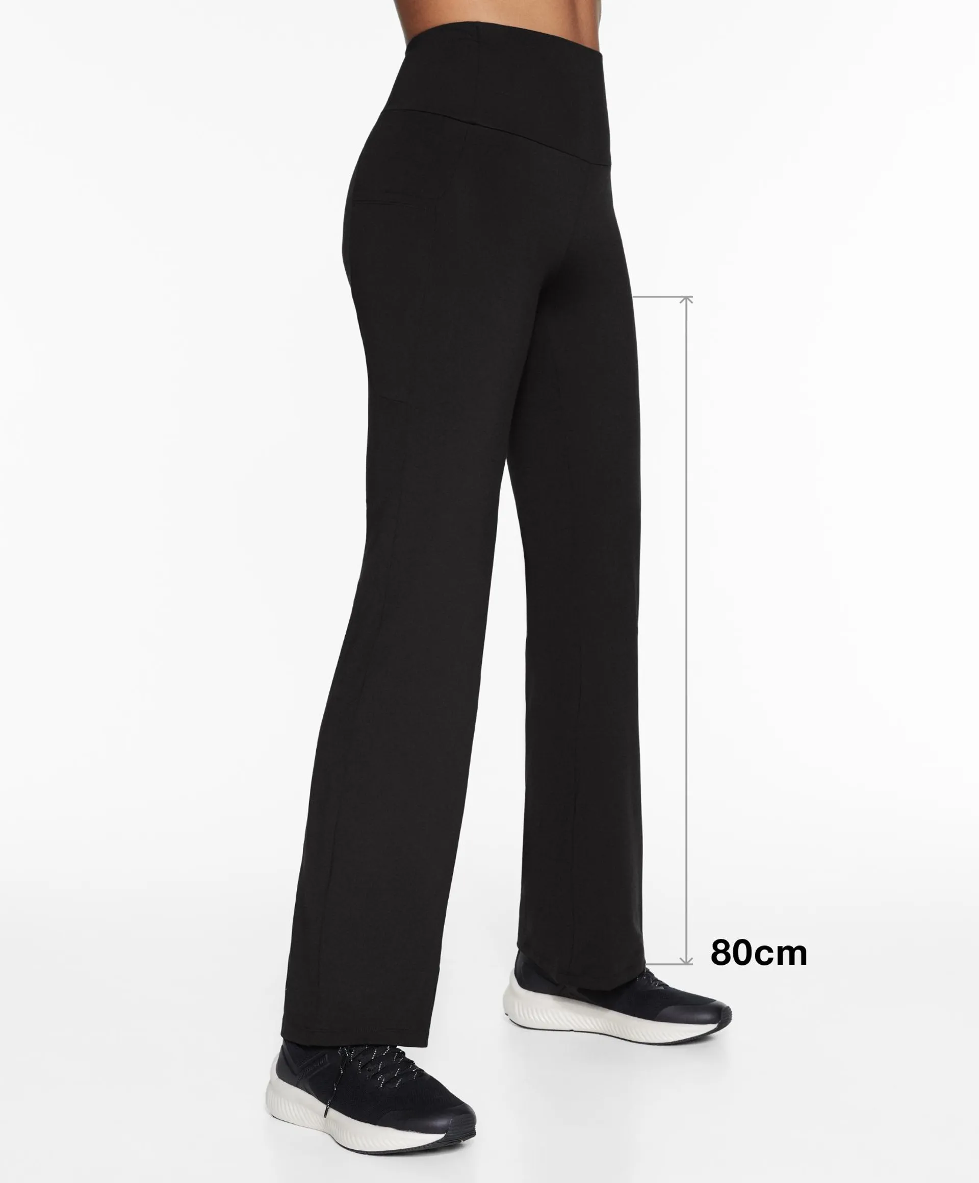 Comfortlux bootcut trousers with pockets