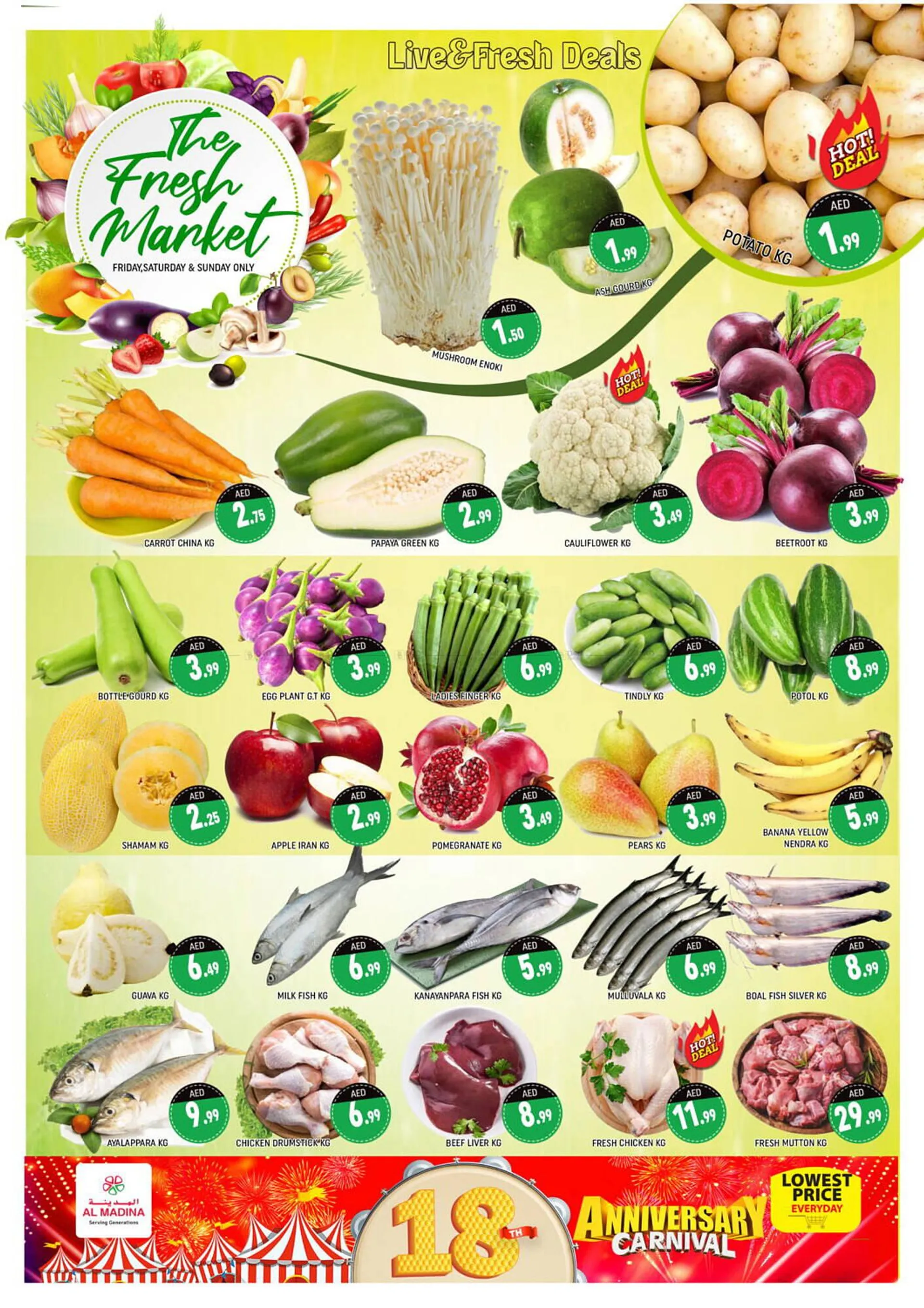 Al Madina Hypermarket catalogue from 18 October to 22 October 2024 - Offers page 8