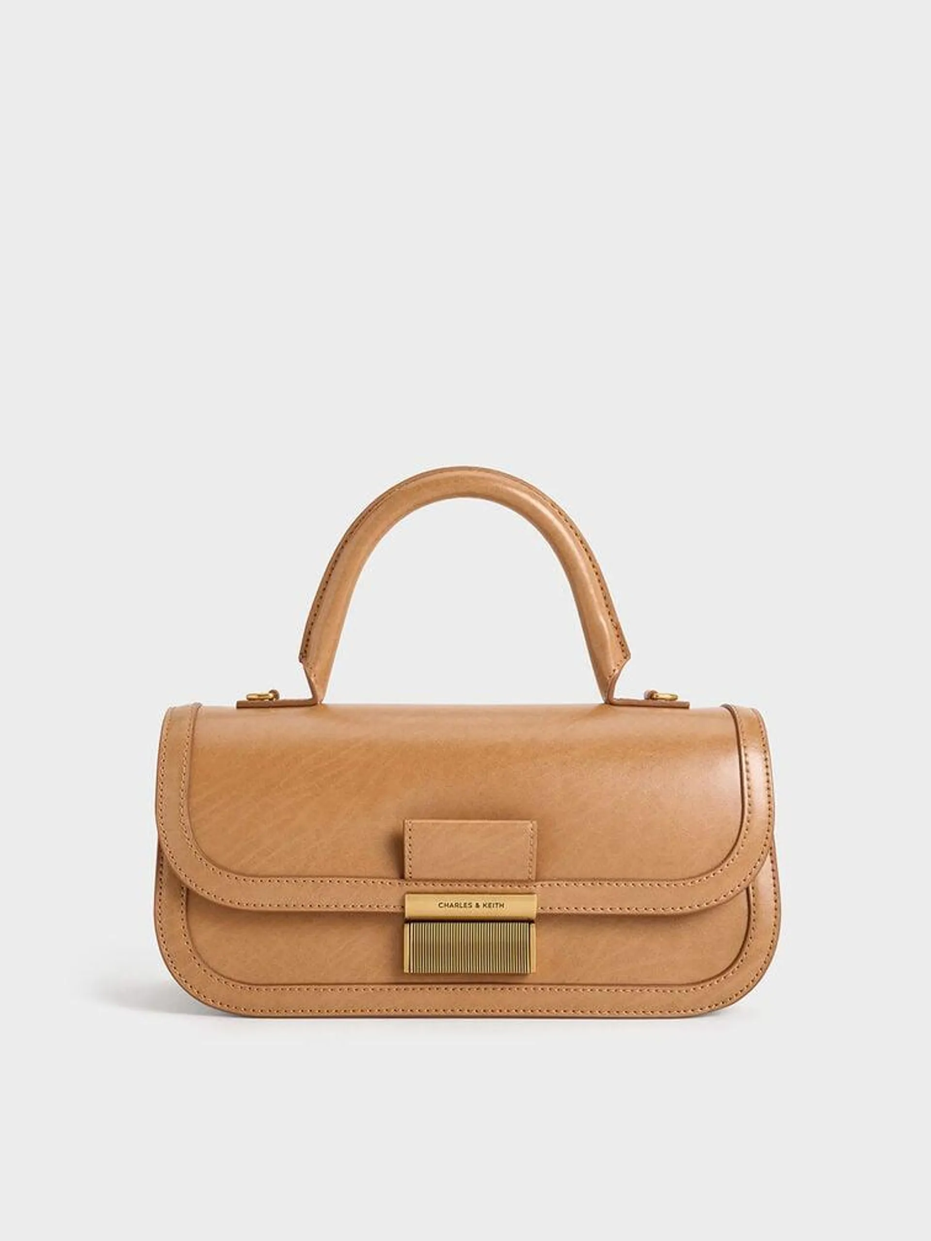 Charlot Elongated Top Handle Bag