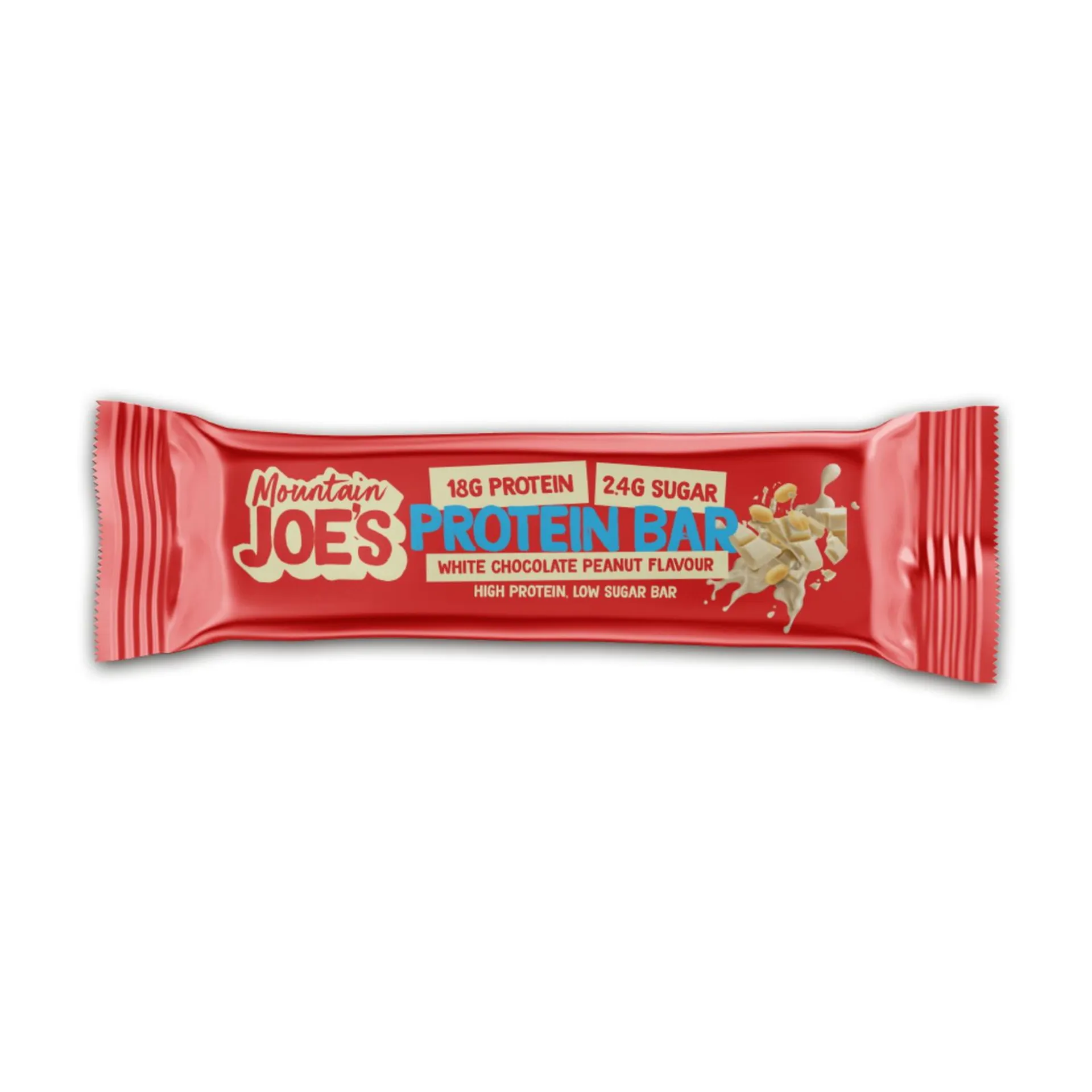 Mountain Joe's White Chocolate Peanut Flavour Protein Bar 55 g