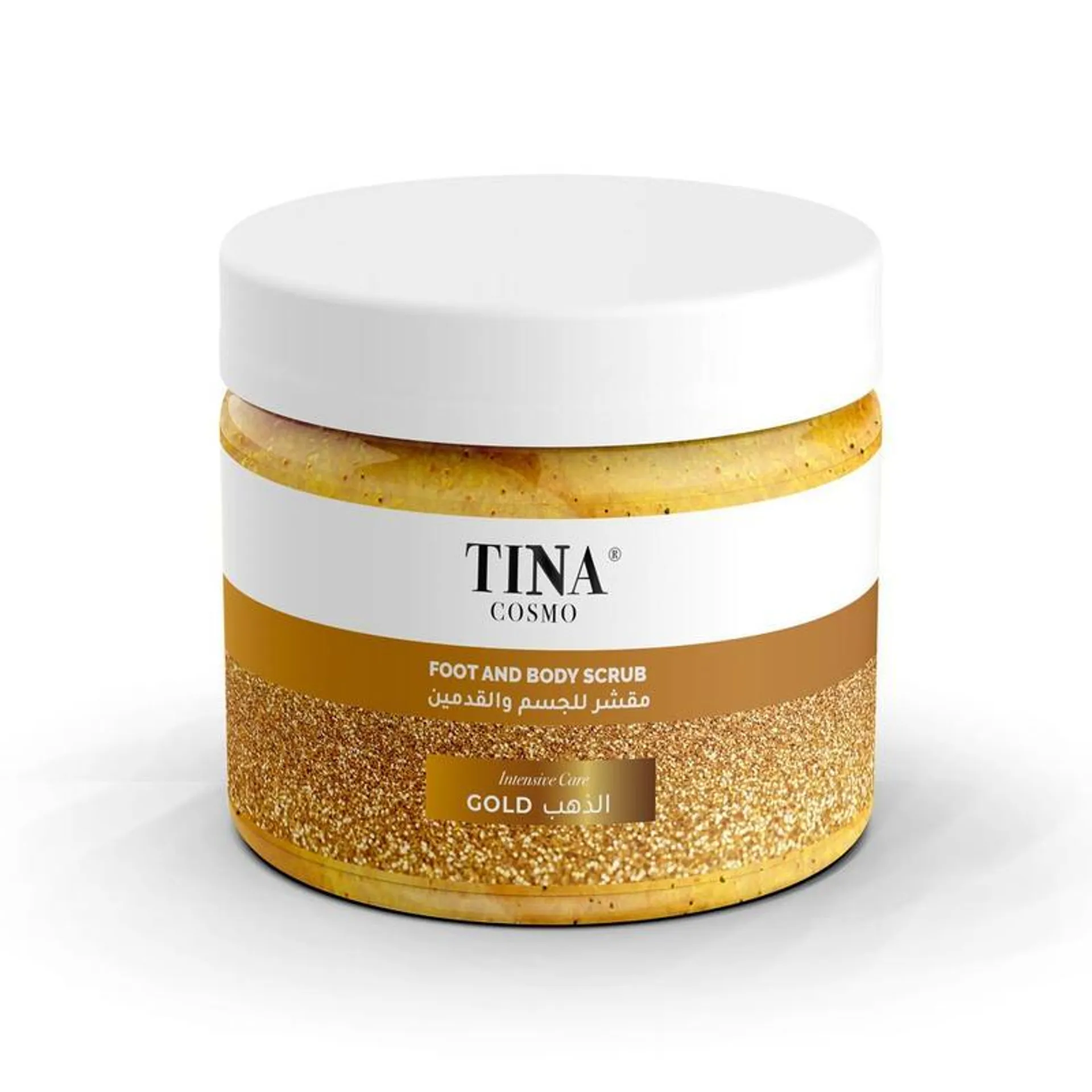 Tina Cosmo Foot and Body Scrub Gold 300ML