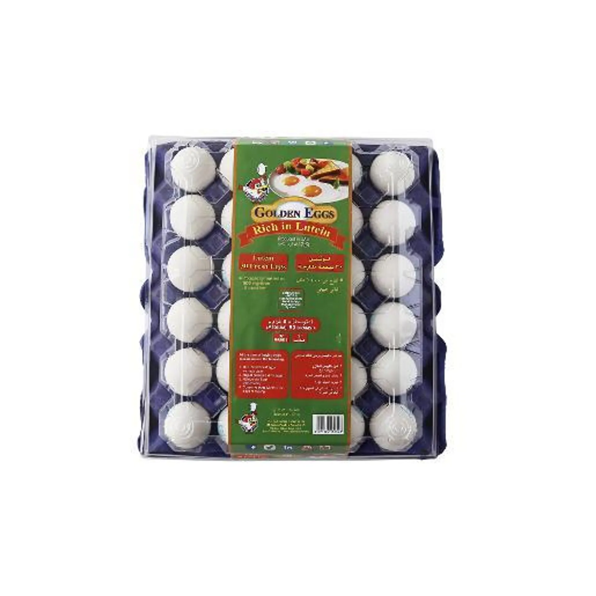 Golden Eggs White Egg Medium 30pcs