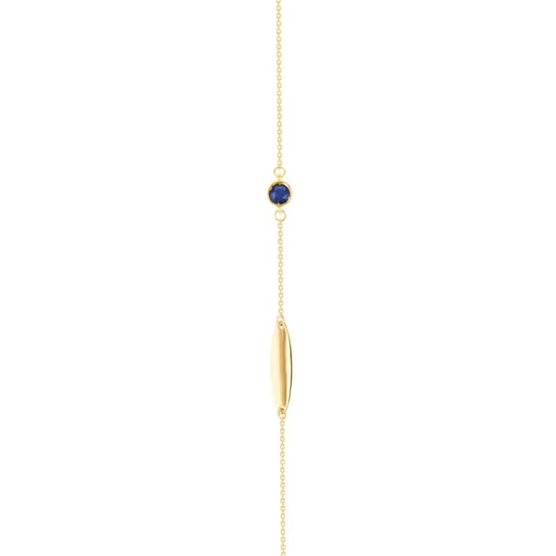 Children's Jewellery Ara Blue Sapphire September Birthstone Bracelet