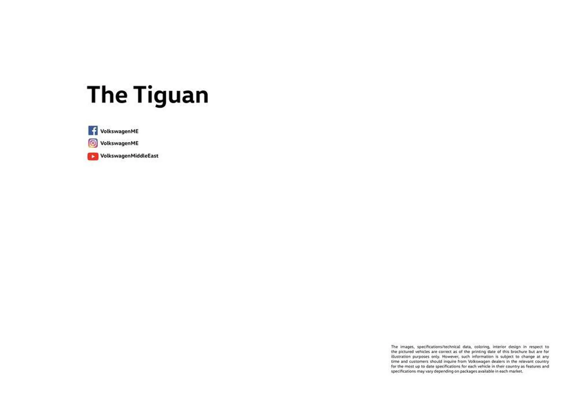 The Tiguan from 31 January to 30 June 2024 - Offers page 24