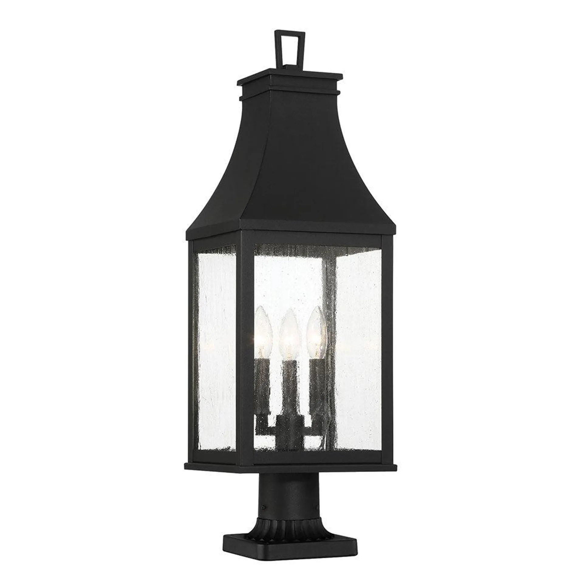 Berkshire 3 Light Outdoor Lantern - Post Mount