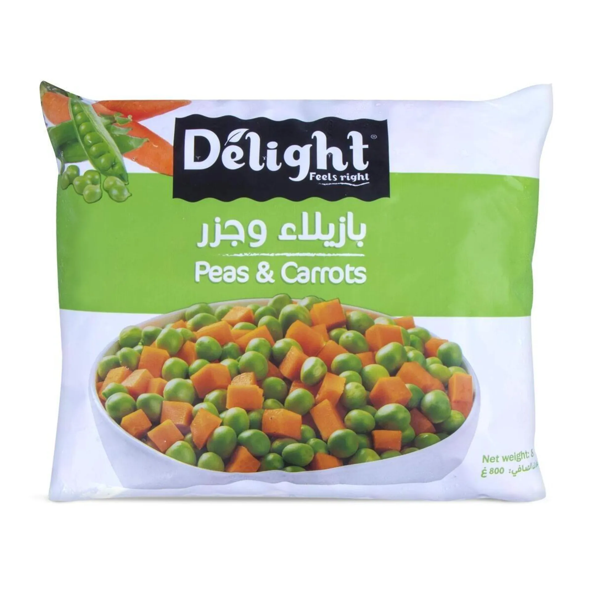 Delight Peas & Carrots 800 g