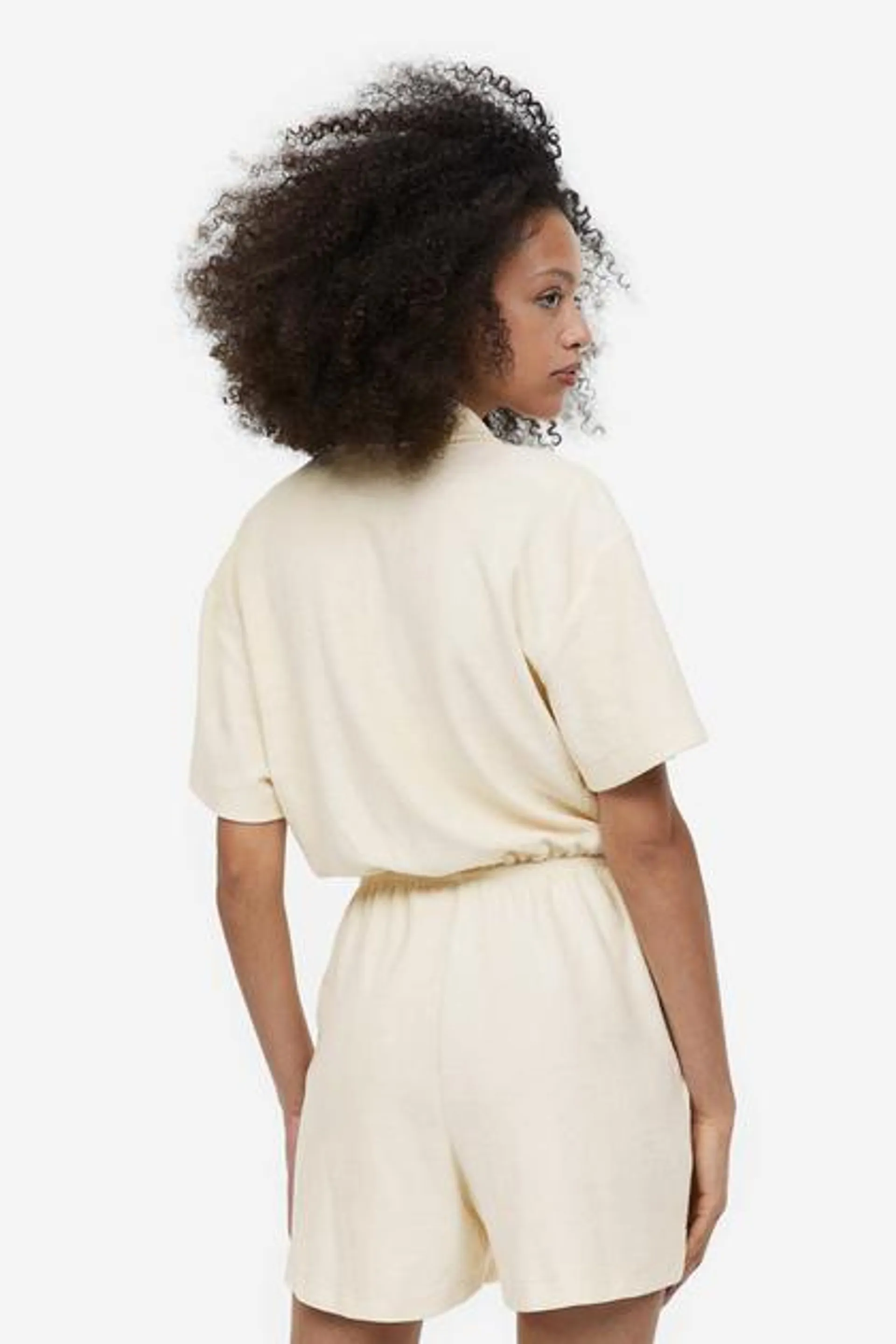 Terry playsuit