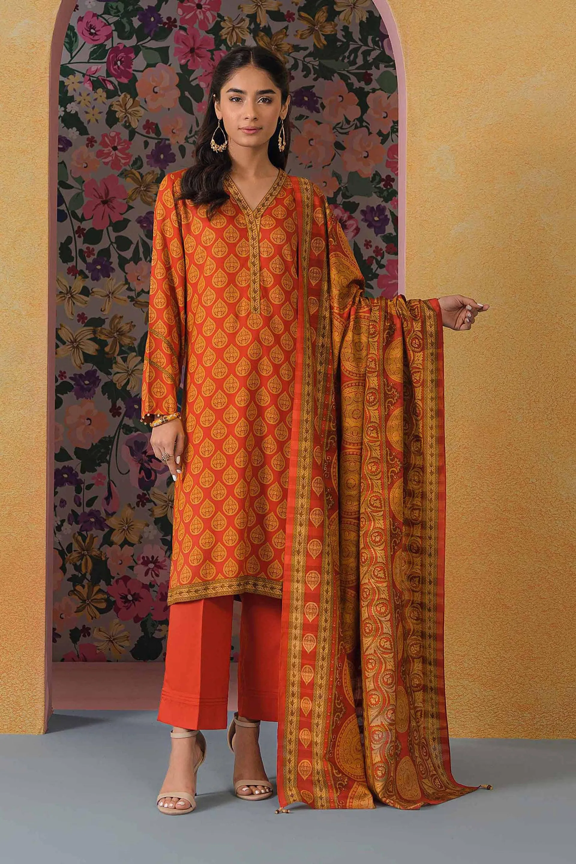 3 Piece - Printed Suit - 42301850