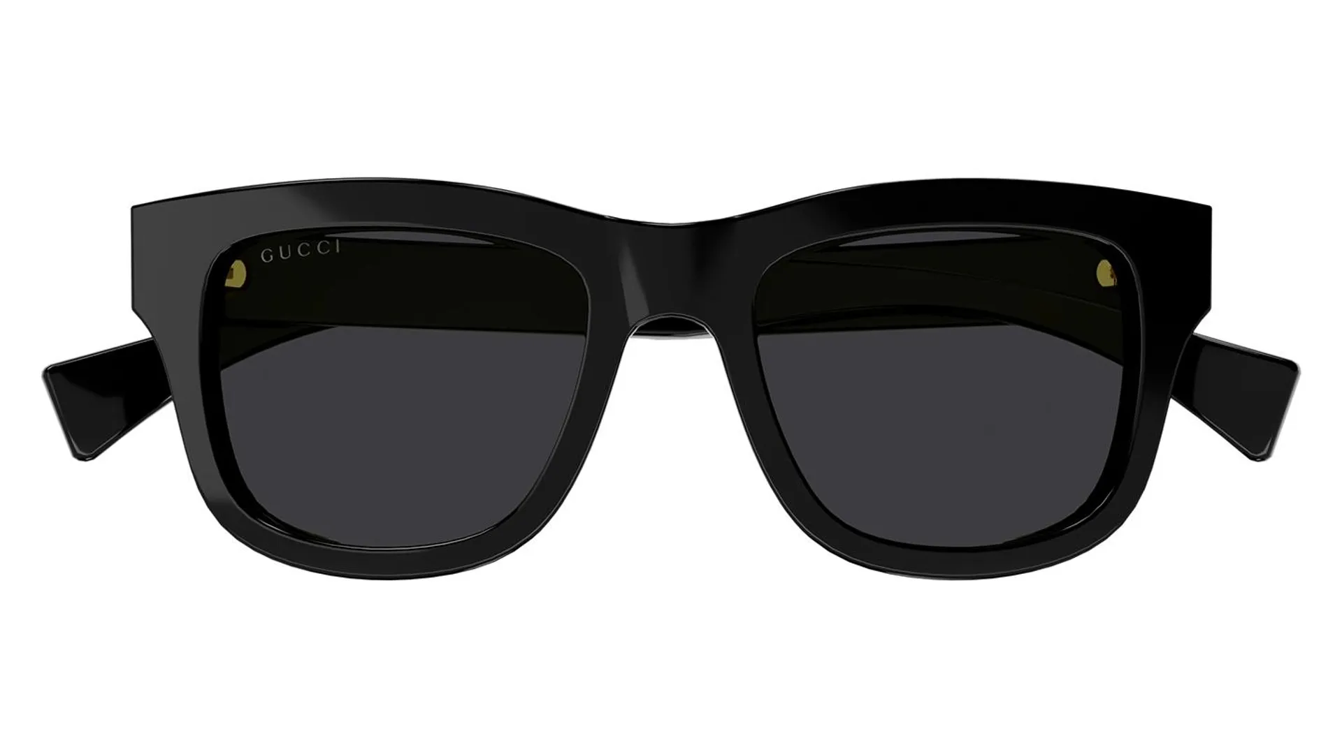 Men Rectangular Square Black Sunglass