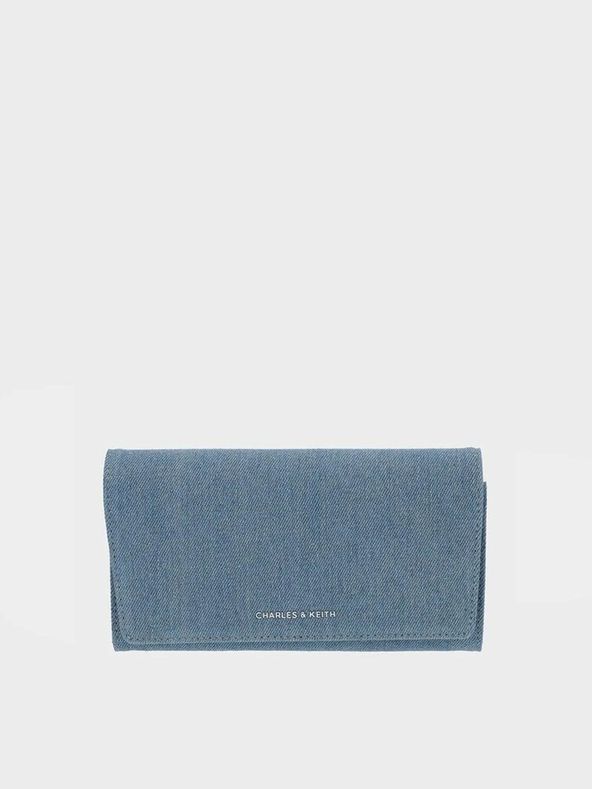 Irie Denim Long Wallet - Denim Blue