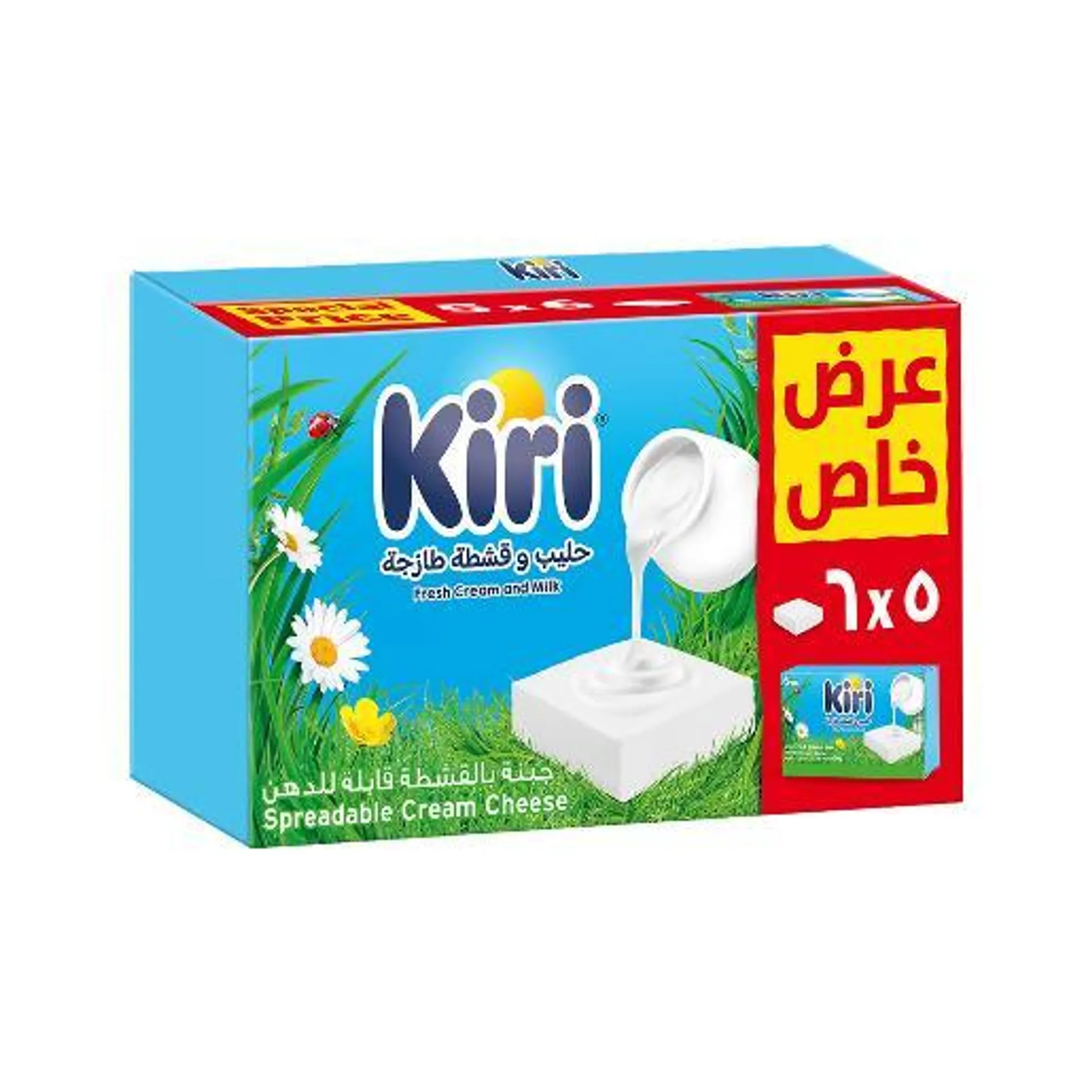 Kiri Cheese 6 Portion 108gm 5pcs