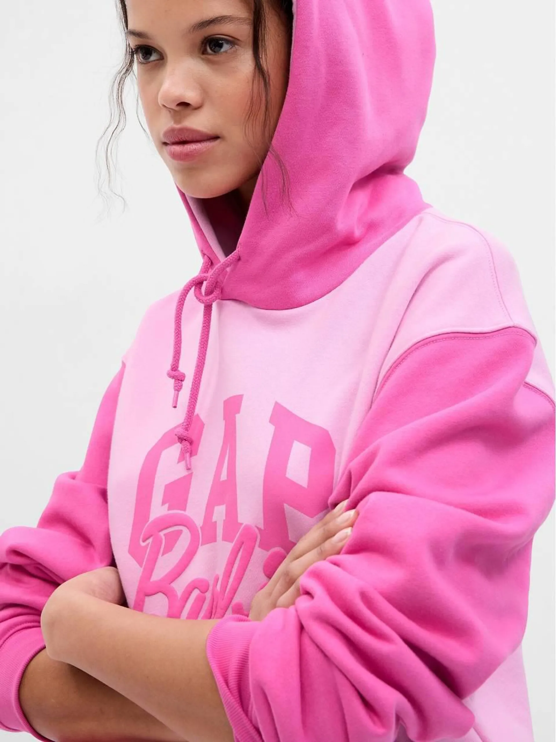 Gap × Barbie™ Adult Arch Logo Hoodie
